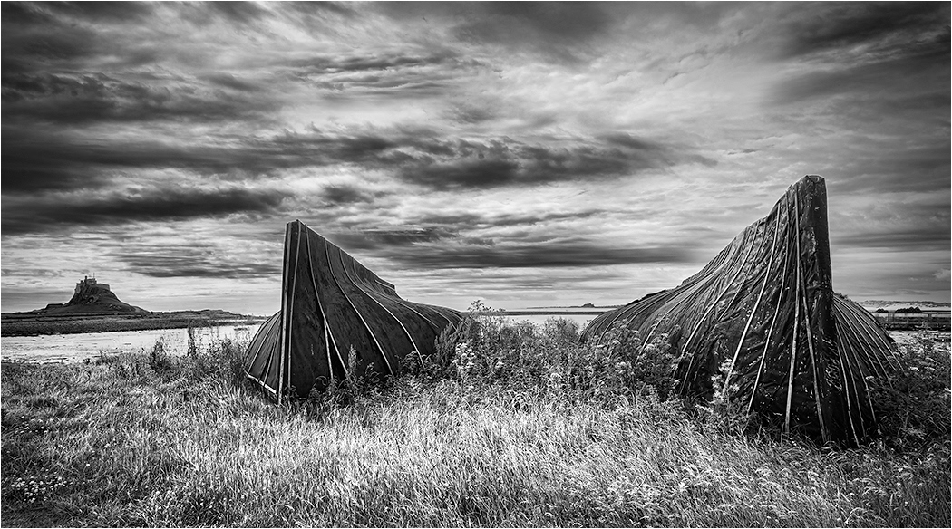 Upturned Boats - Holy Island