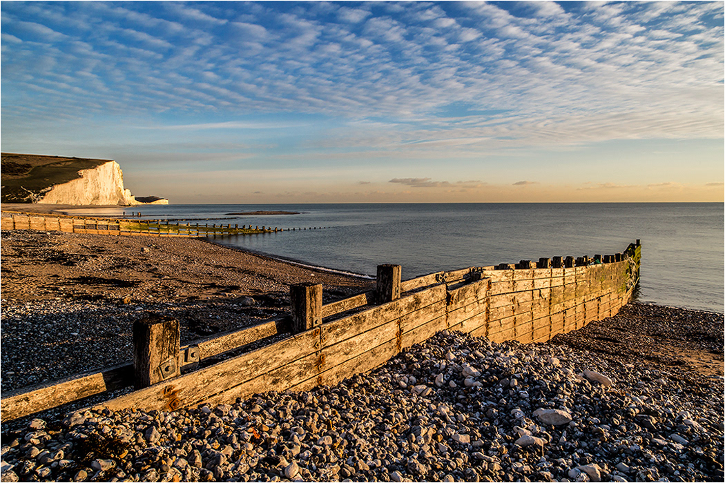 Groin near the Seven Sisters