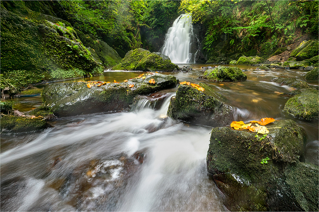 Glenoe Waterfall