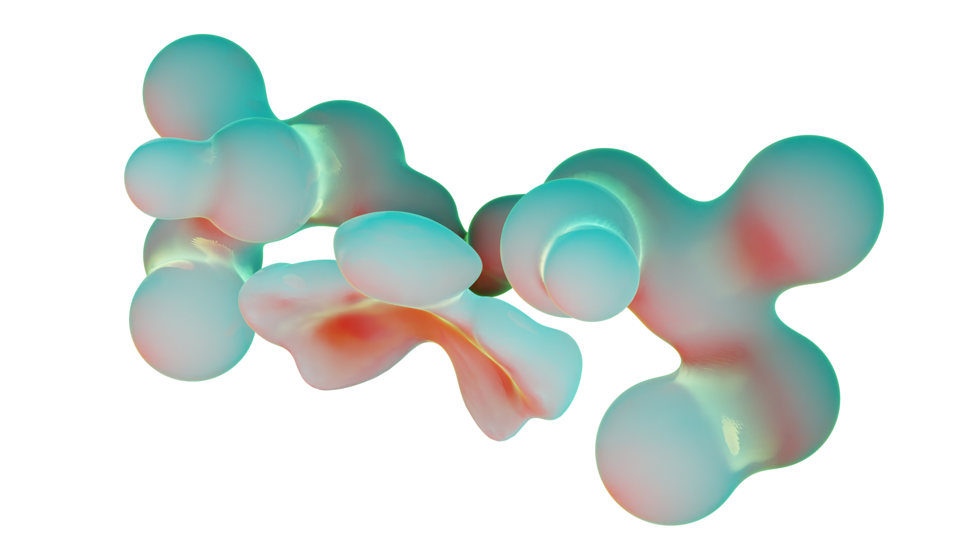 Subsurface material metaballs