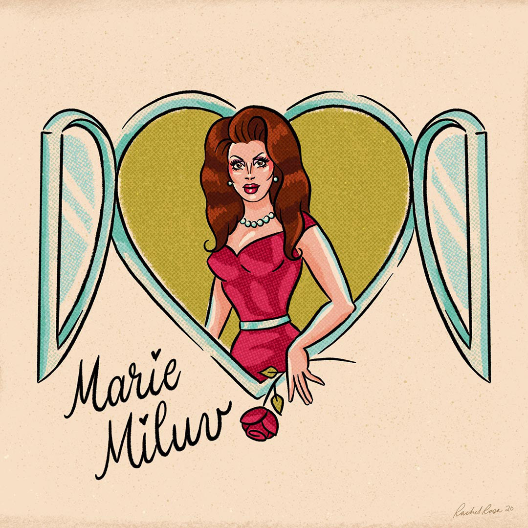 Portrait of Marie Miluv, 2020