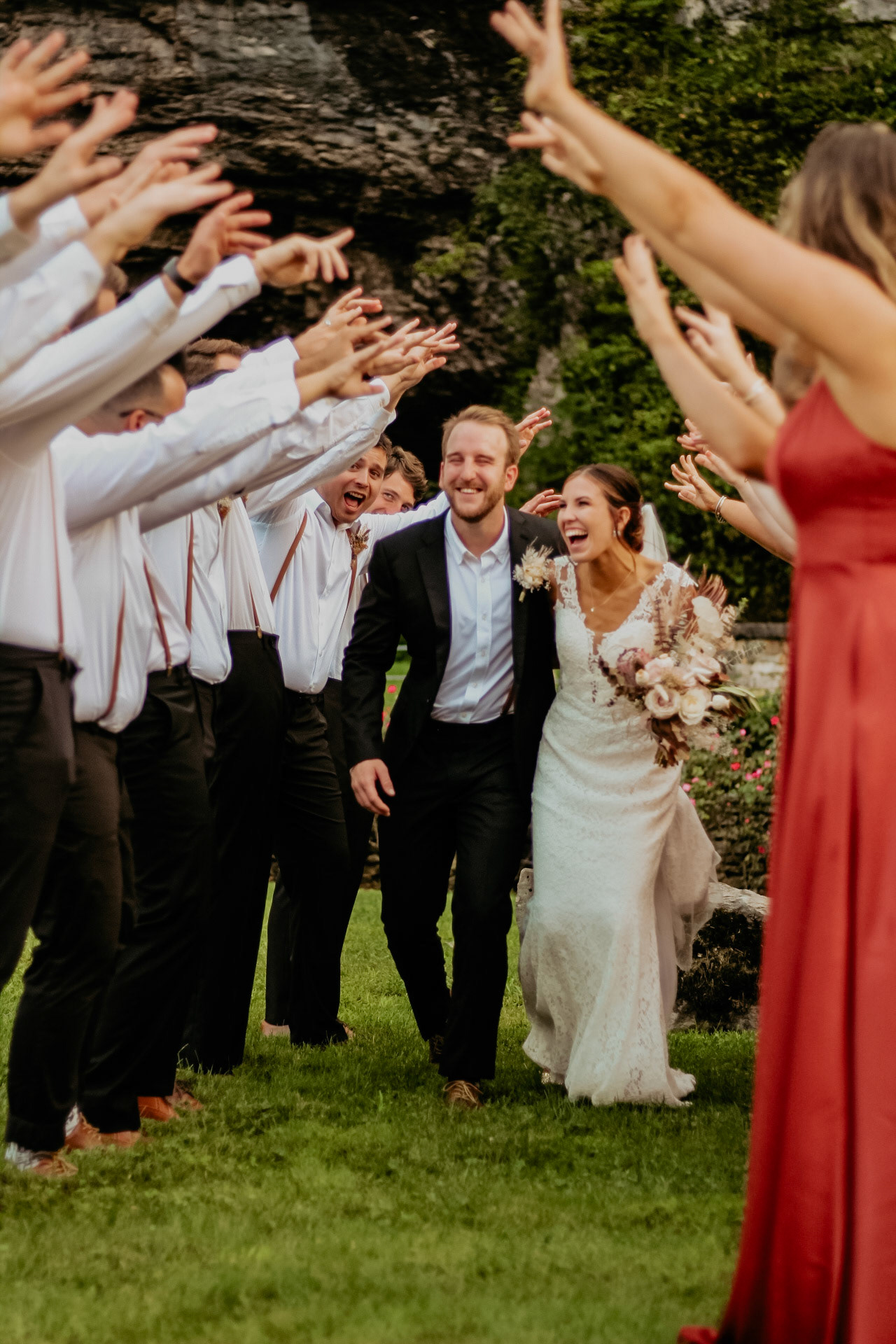 Wedding party.