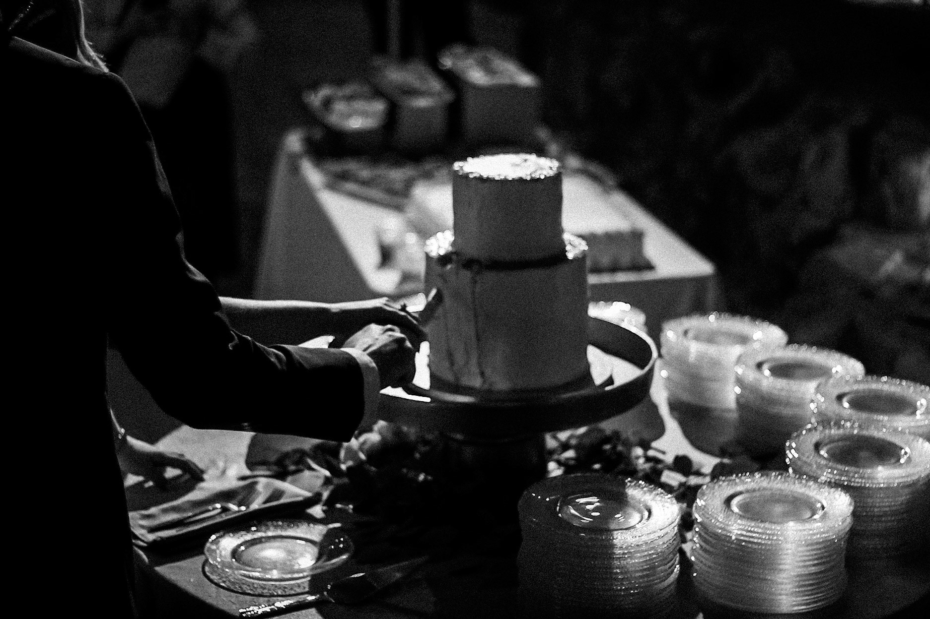 Cake cutting.
