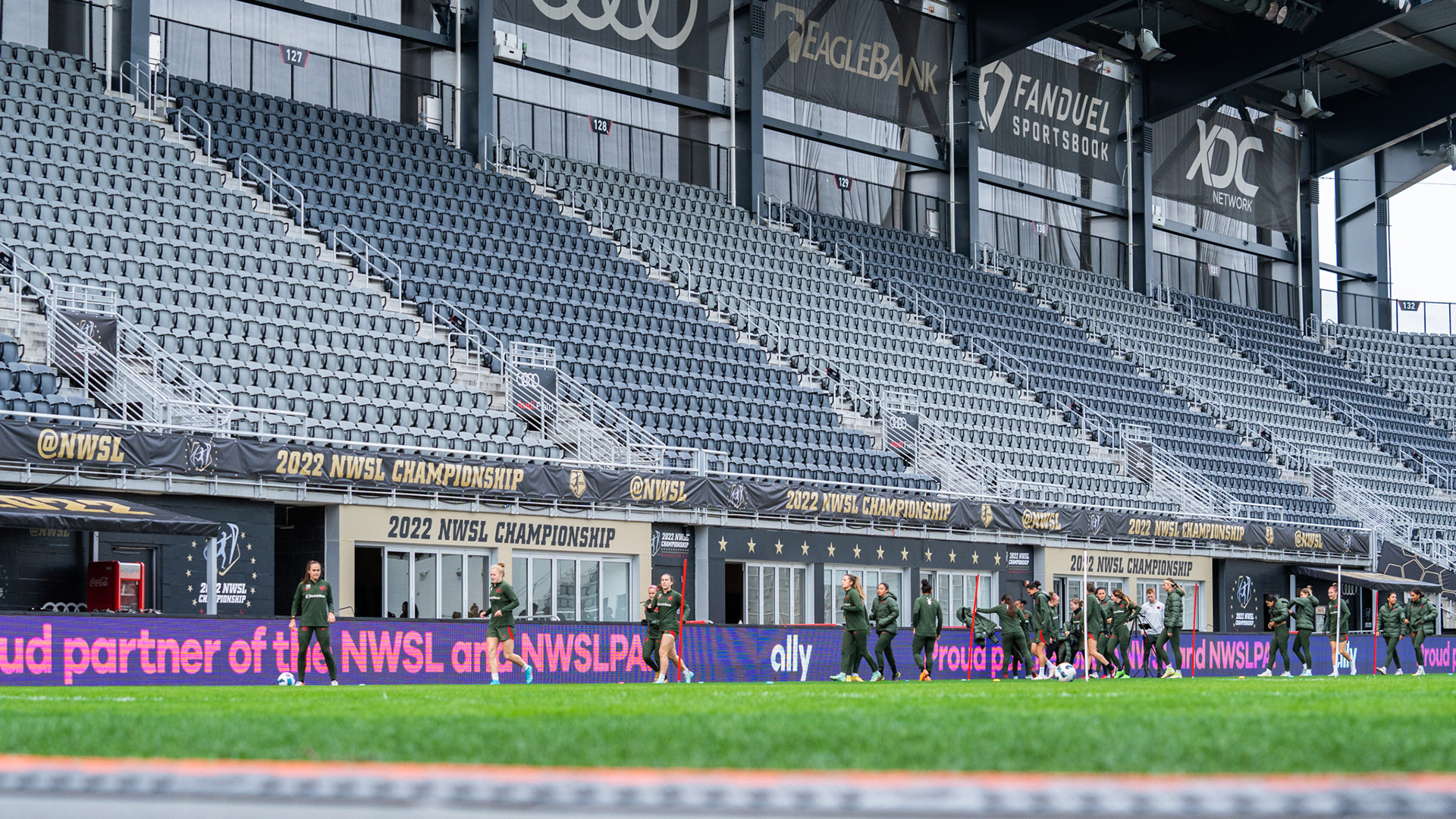 Stadium signage
