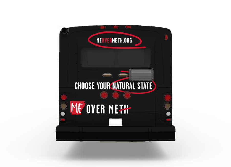 City bus tailgate wrap