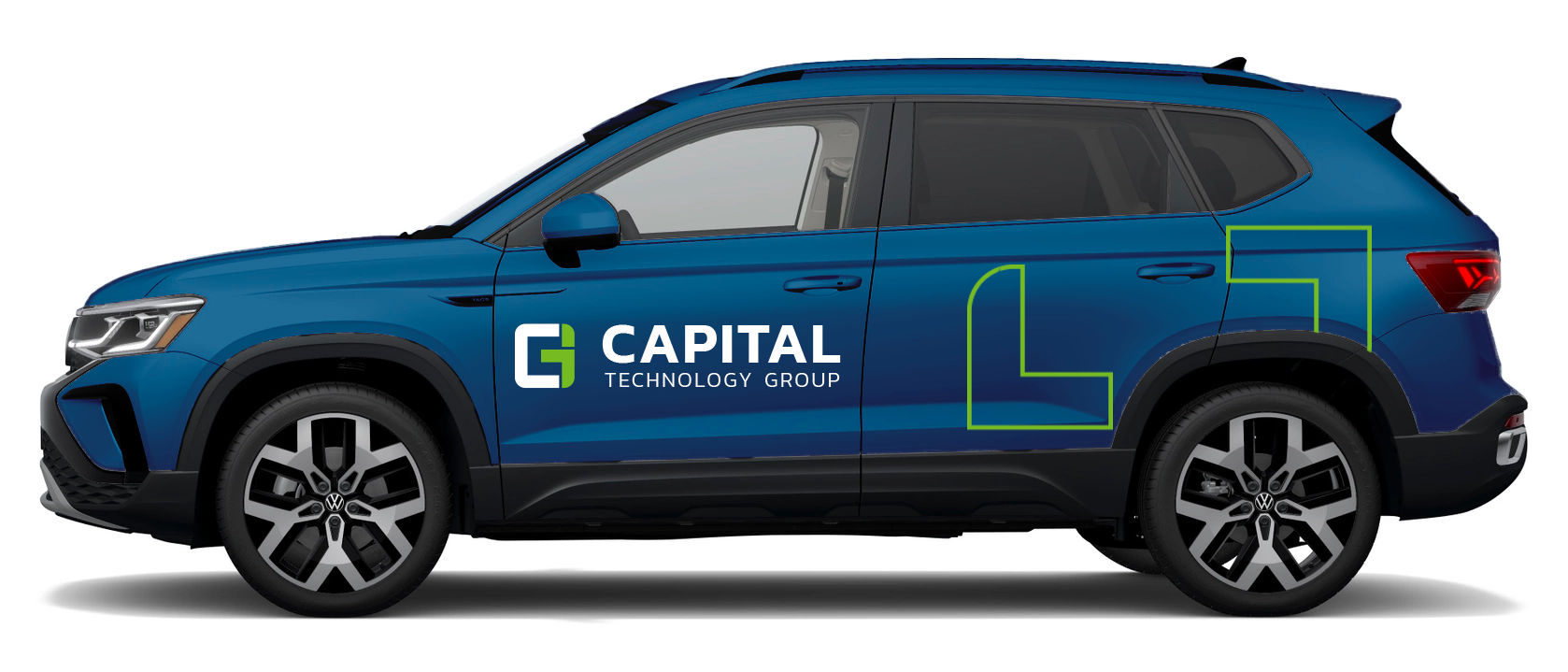 Company vehicle wrap