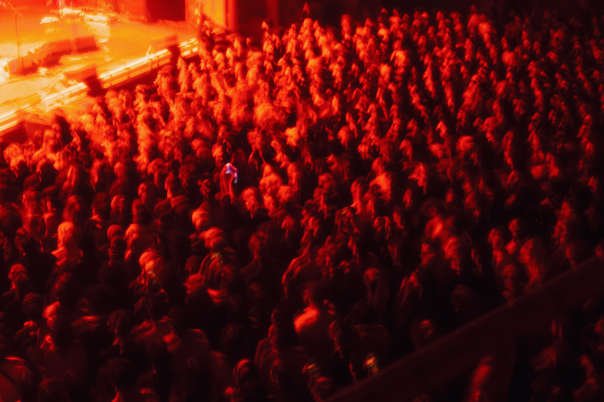 King Krule Crowd Shot at Paramount Theatre 2023