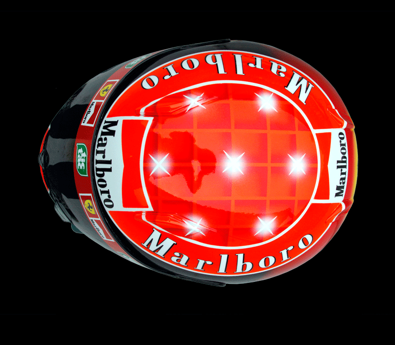 Replica of Michael Schumacher's Helmet