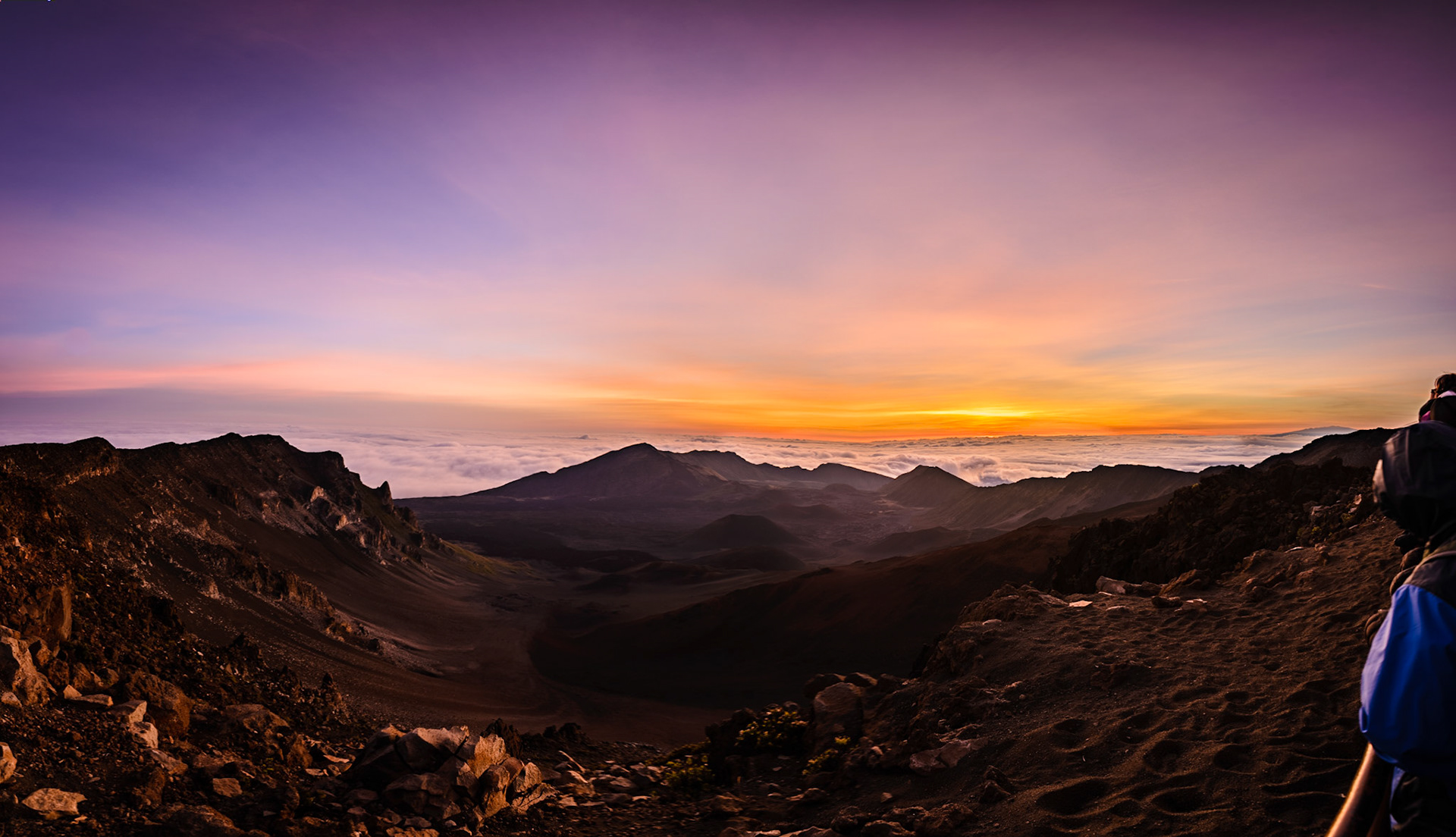 Sunrise from Mount Haleakala, Maui
