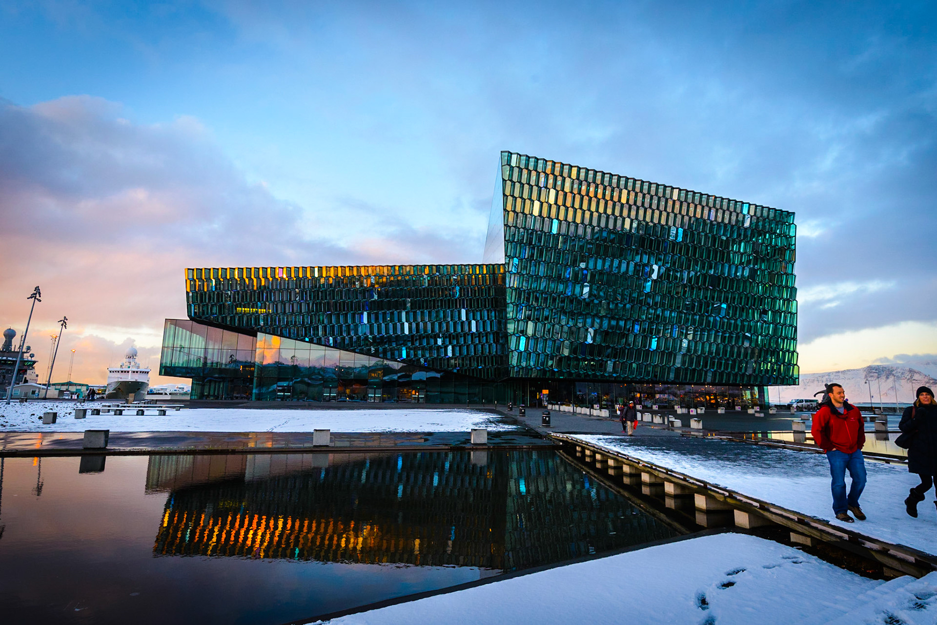 Harpa Concert Hall in Reykjavik