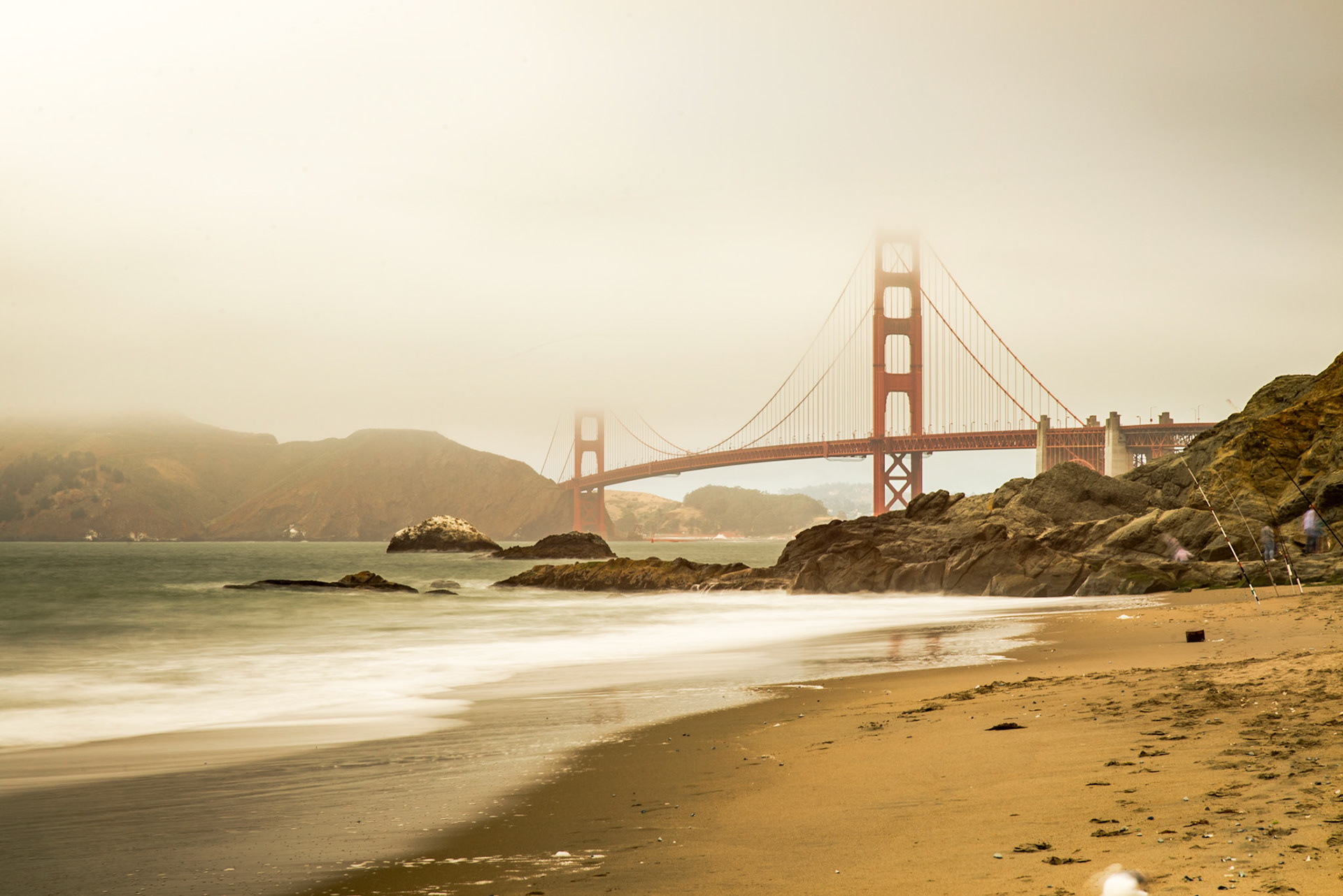Golden Gate Bridge from Baker Beach
