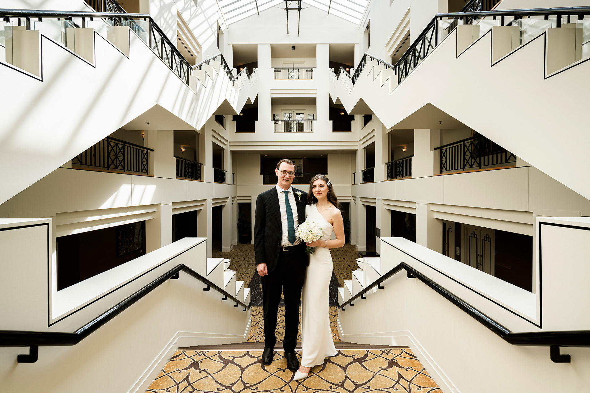 Wedding photography in Park Hyatt Canberra