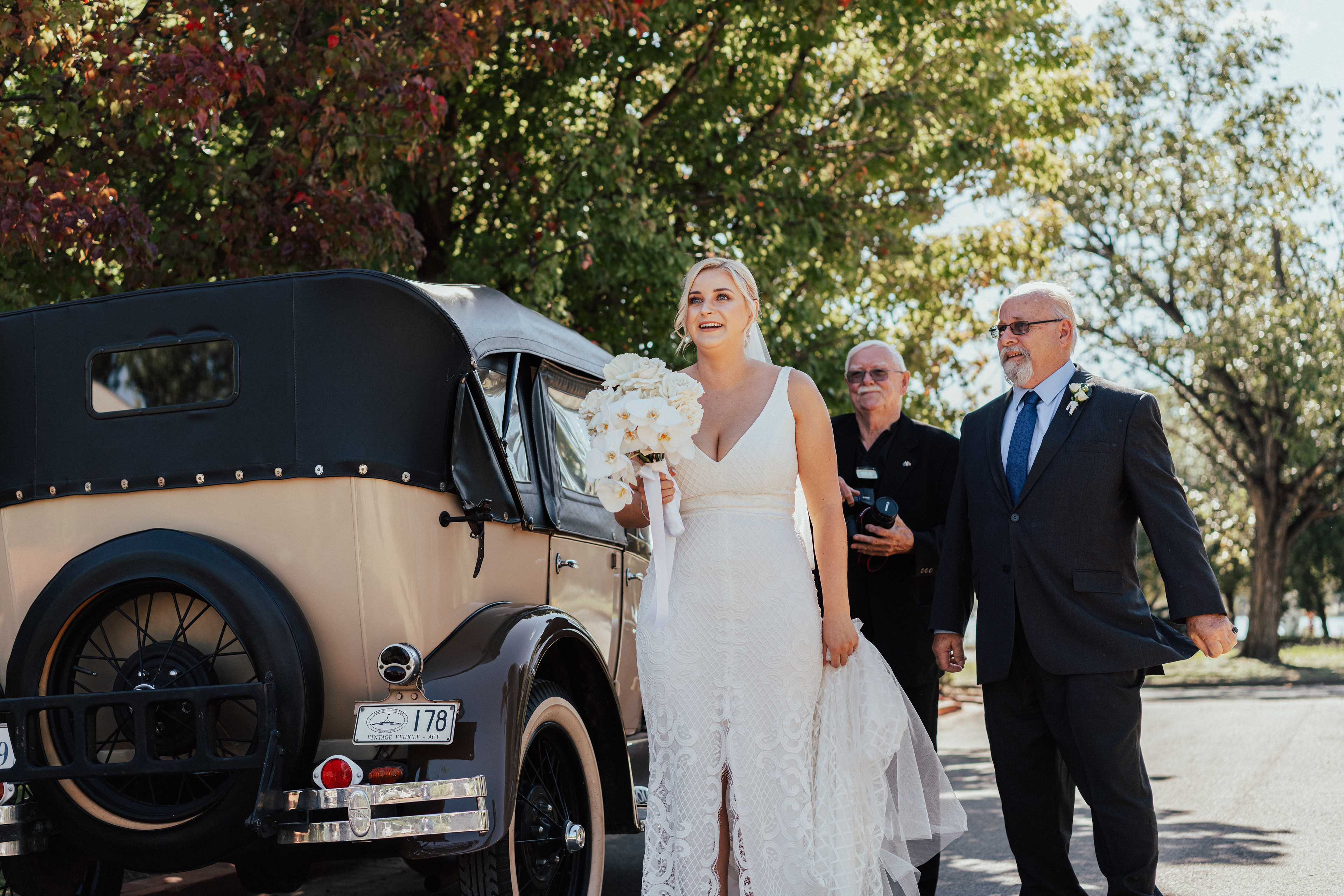 Canberra wedding photography in Boat House