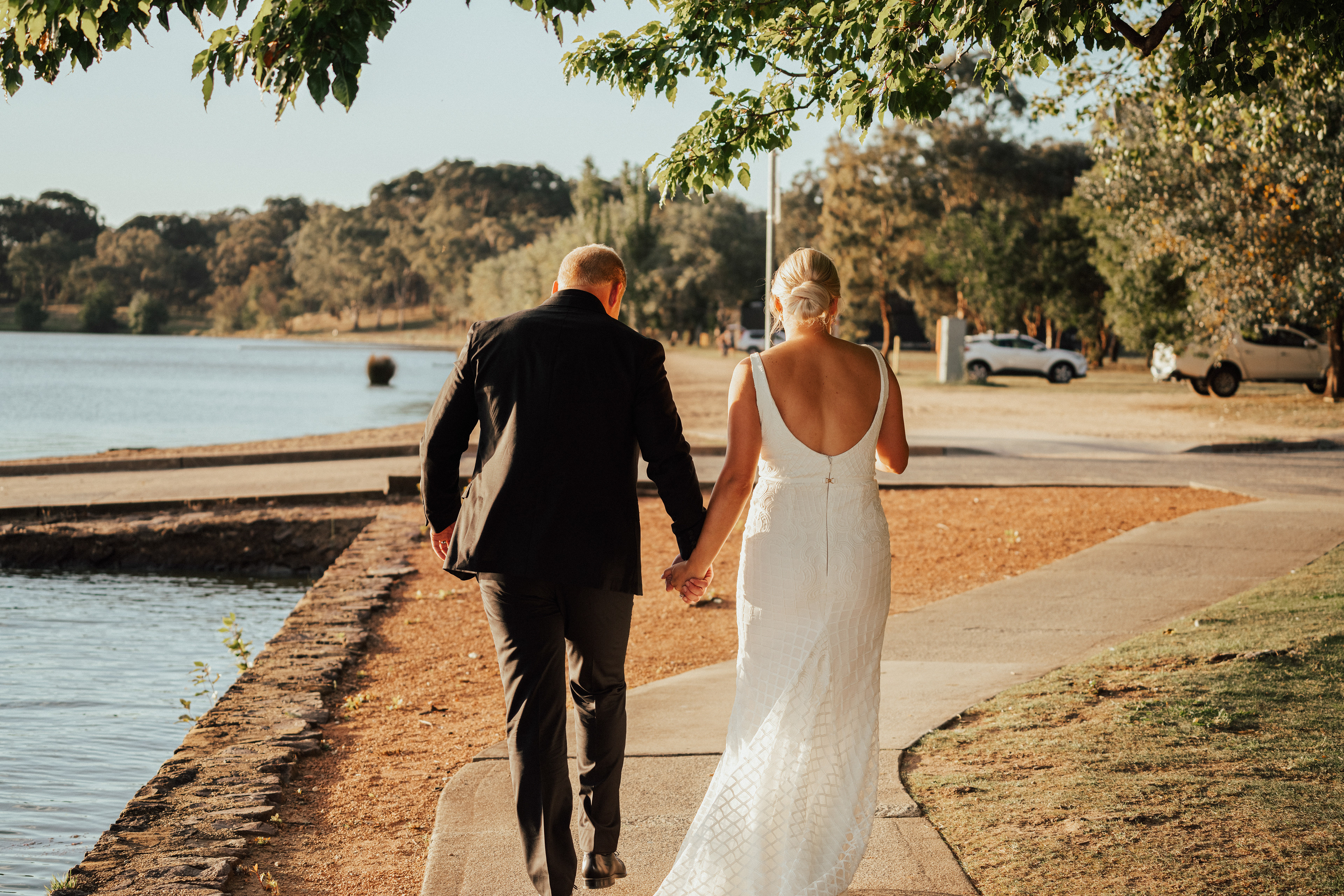 Canberra wedding photography in Boat House