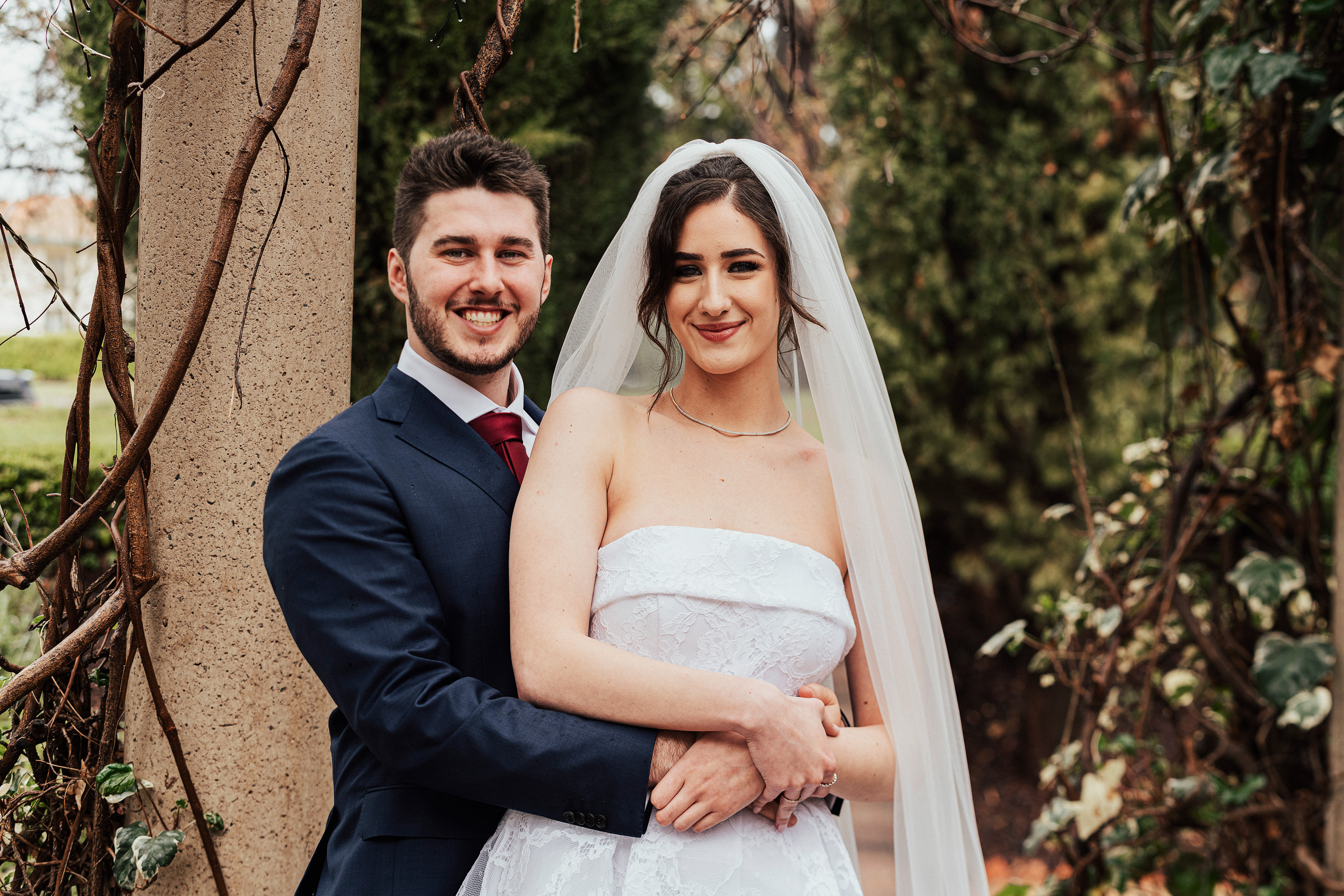 Canberra wedding photography in Lennox Garden