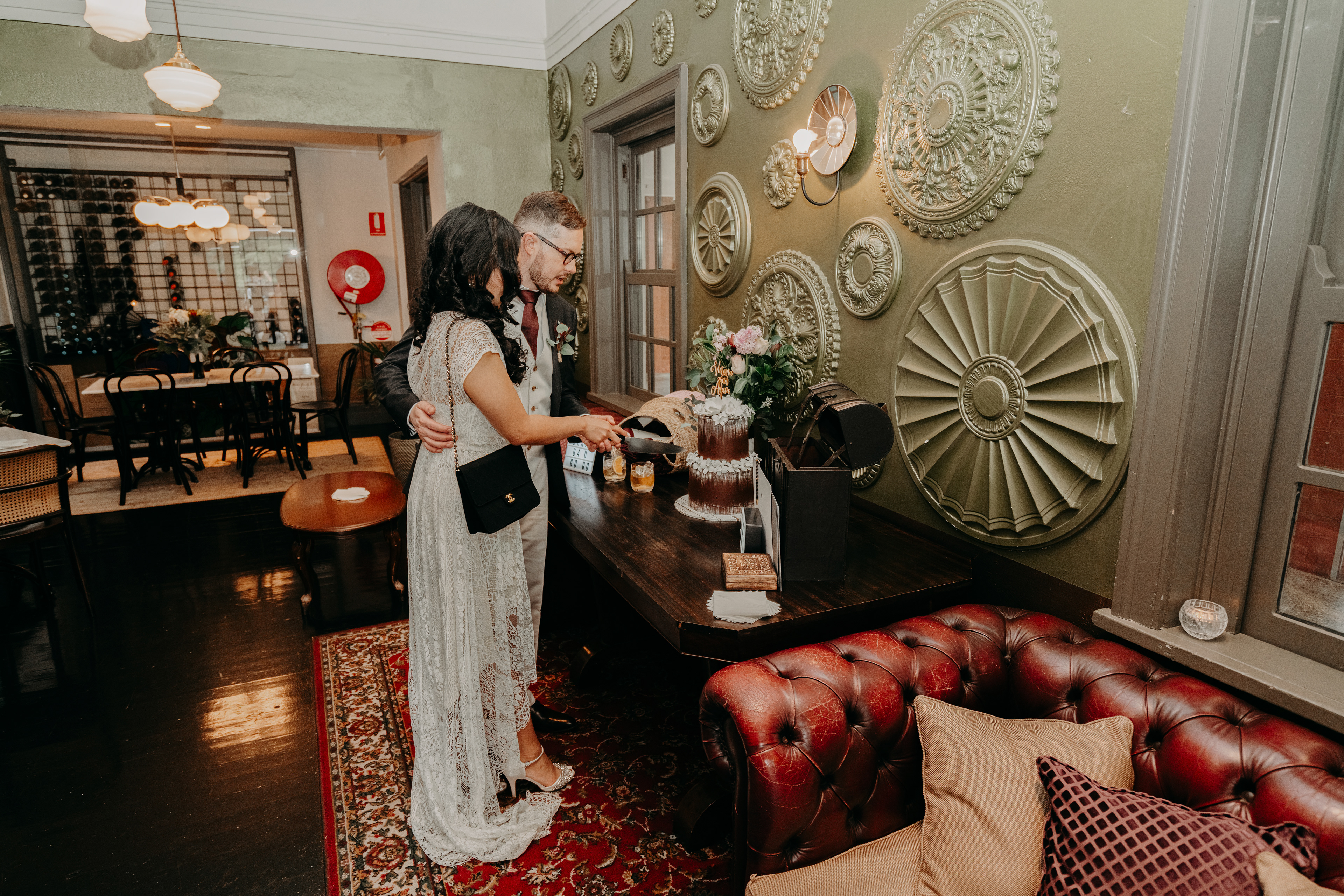 Canberra wedding photography in Parlour
