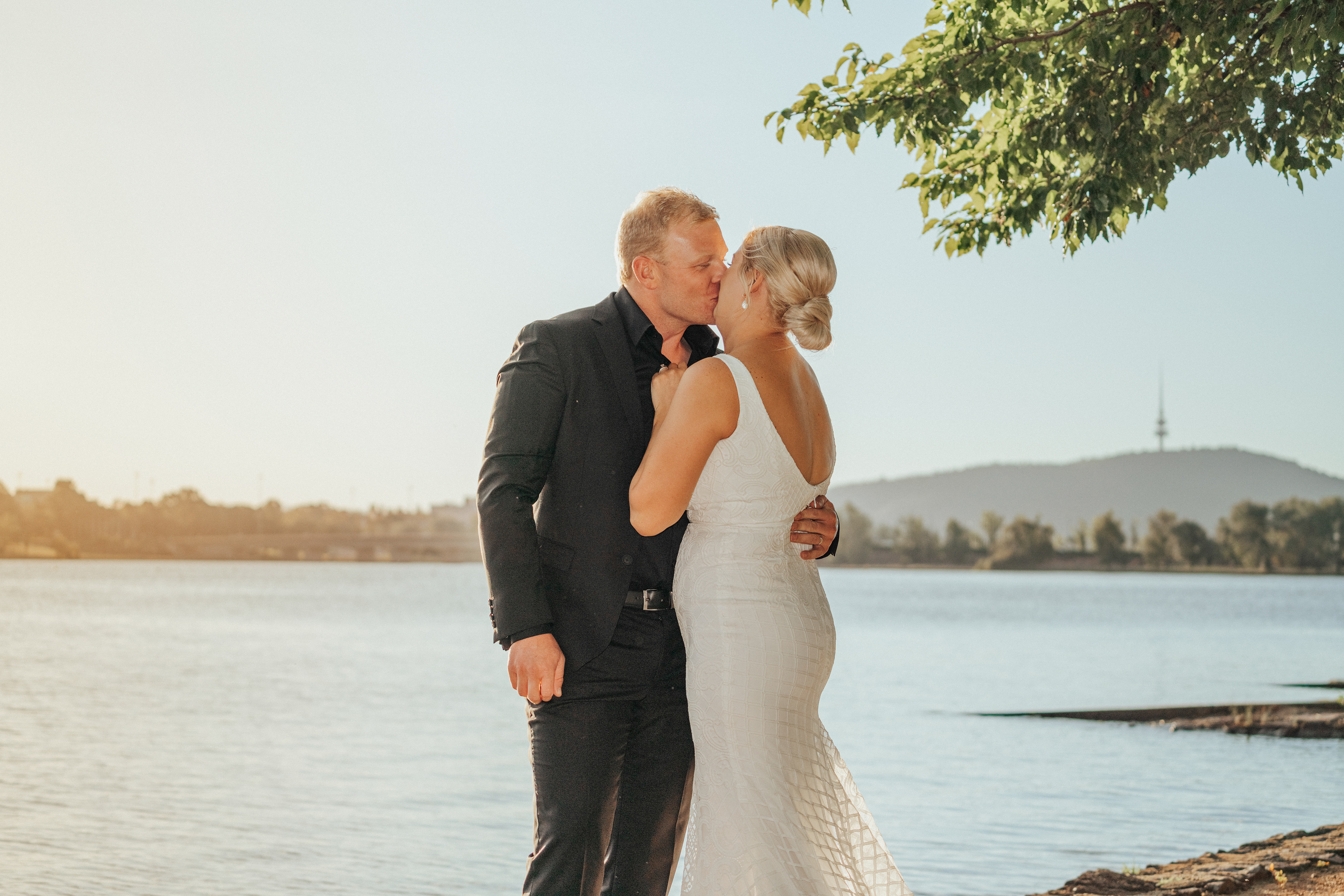 Canberra wedding photography in Boat House