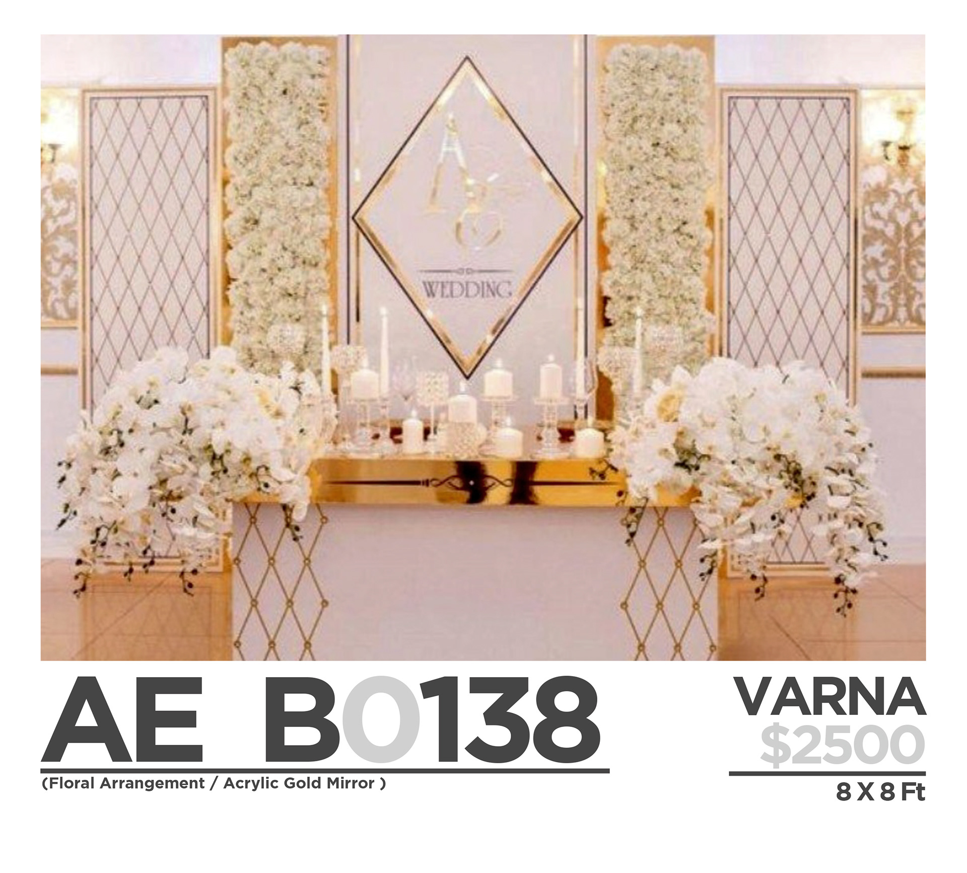 $ 2500 (ONLY BACKDROPS)