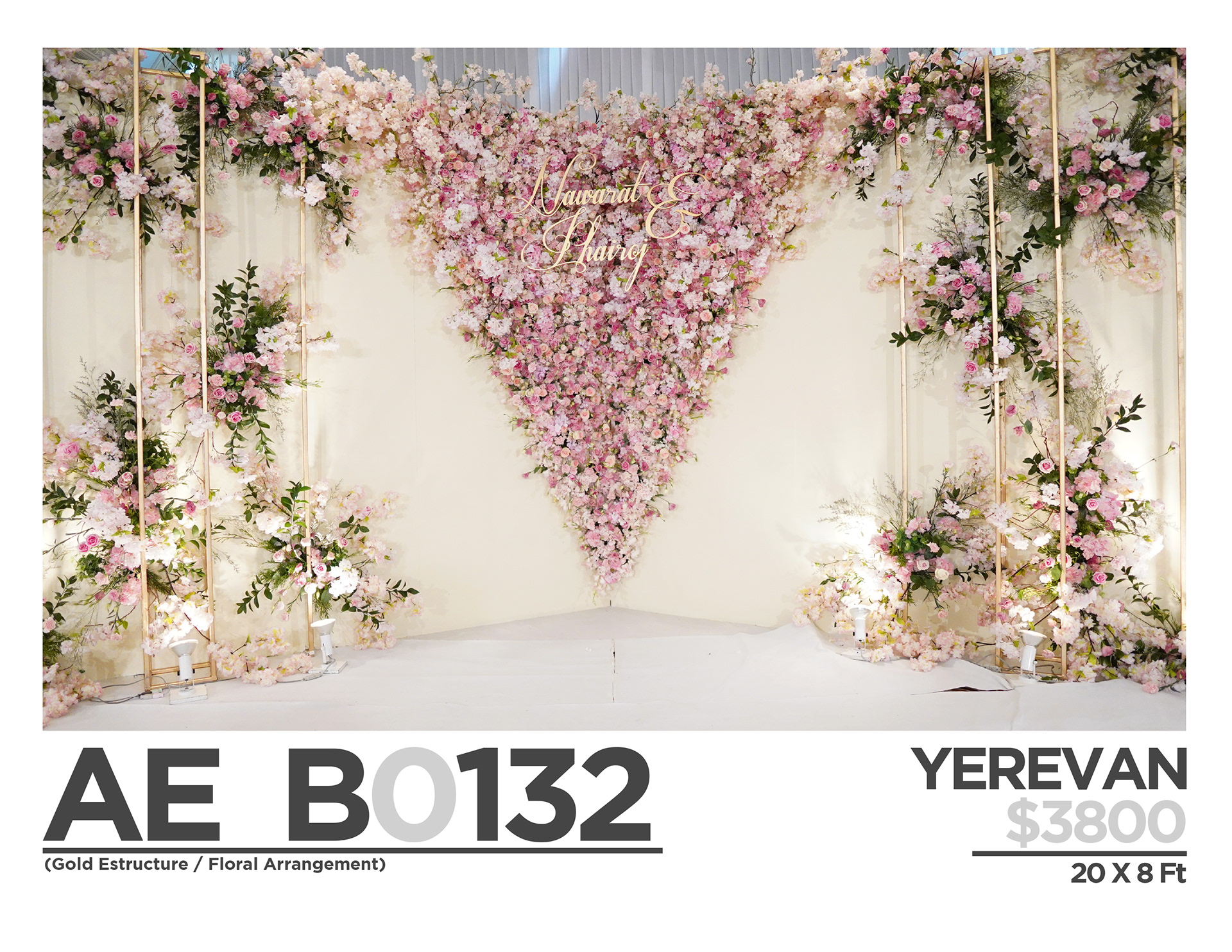 $ 3800 (ONLY BACKDROPS)