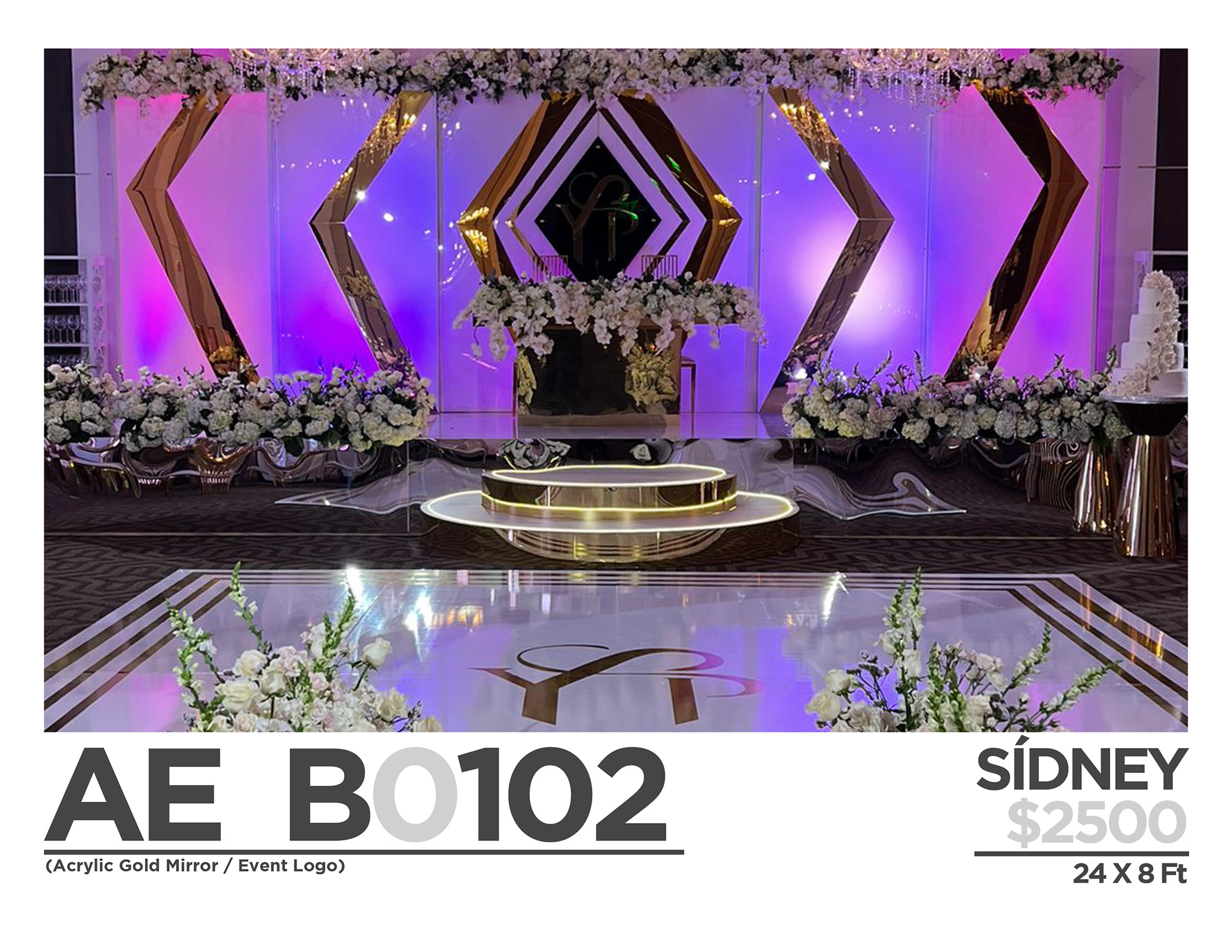 $ 2500 (ONLY BACKDROPS)