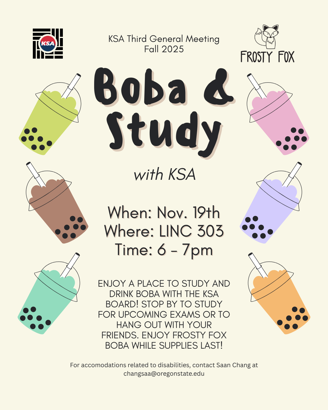 Boba and Study Post 2