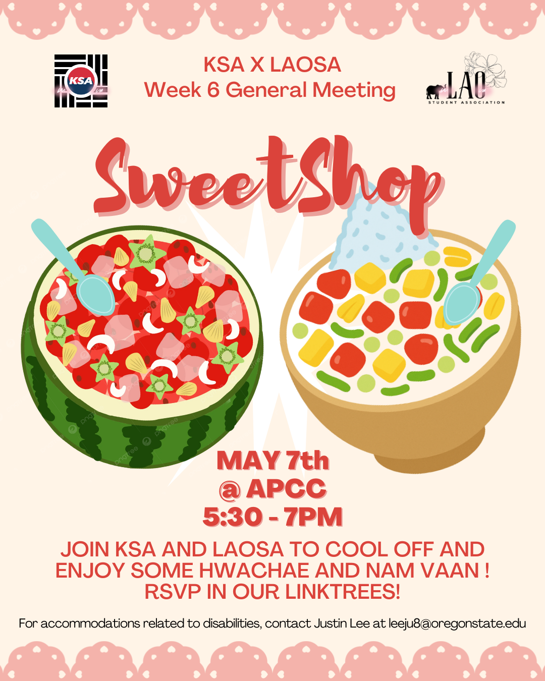 Sweetshop Collab post
