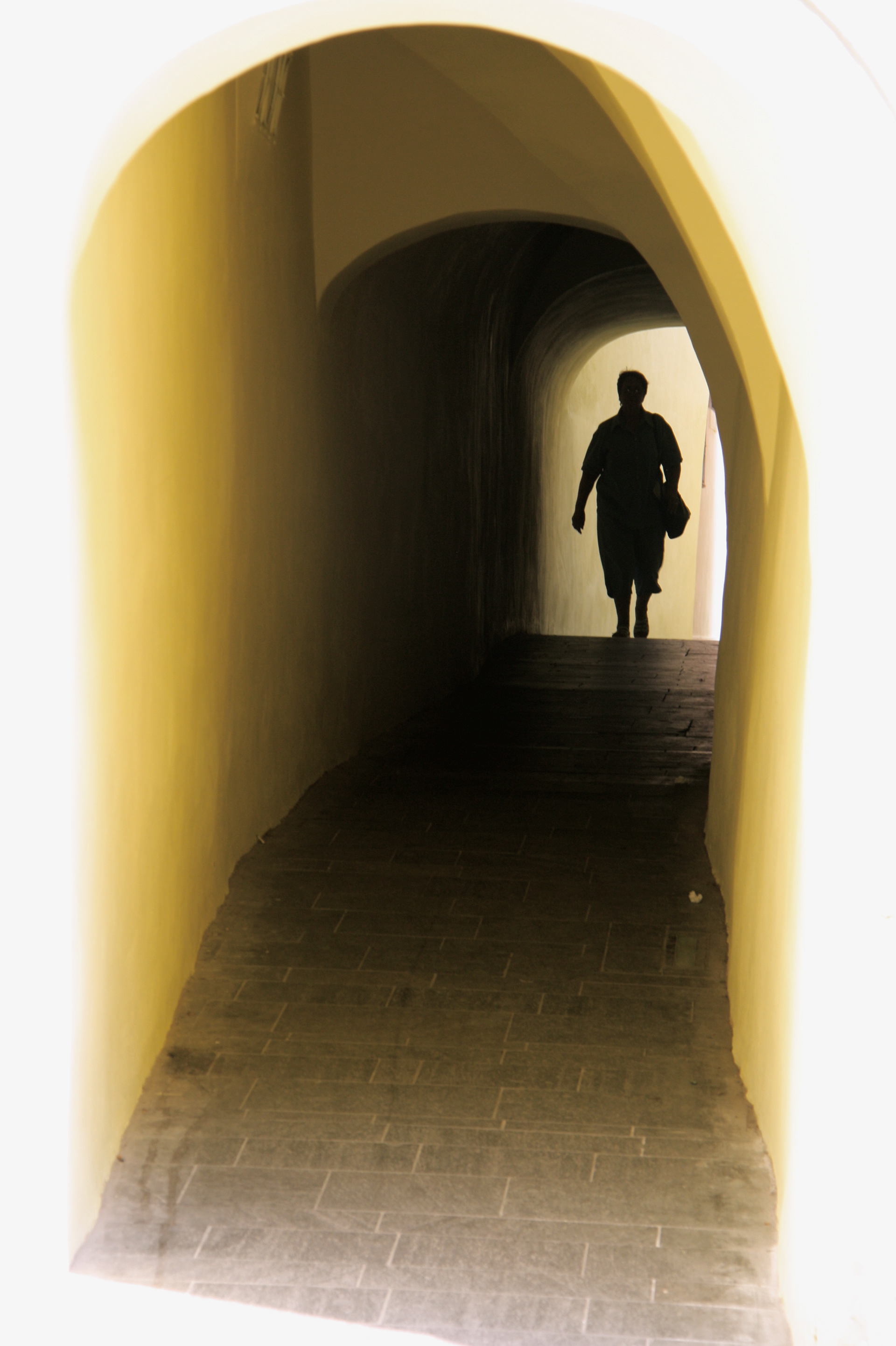 Yellow passage (Cluj, Romania)