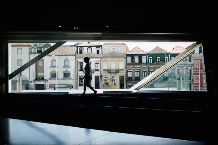 In transit (Porto, Portugal, Fujifilm X100T camera)