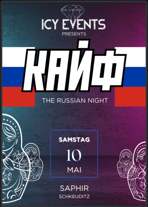 10.05. Russian Night im Saphir