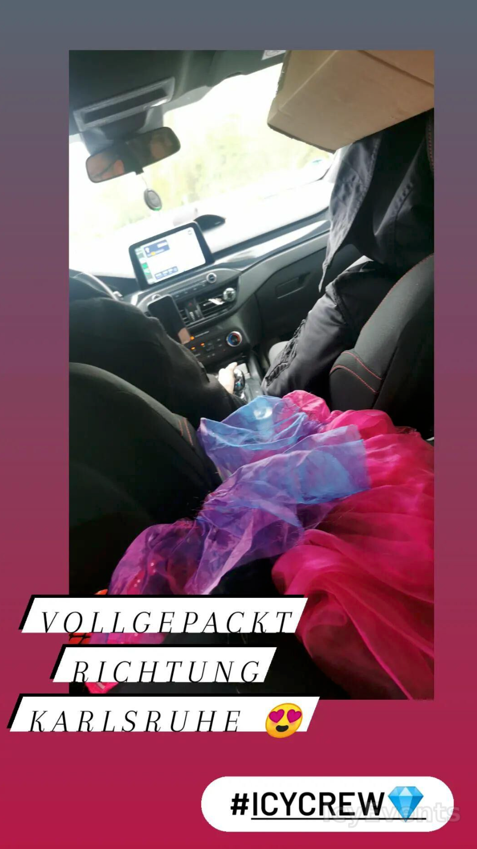 Auto ist immer voll