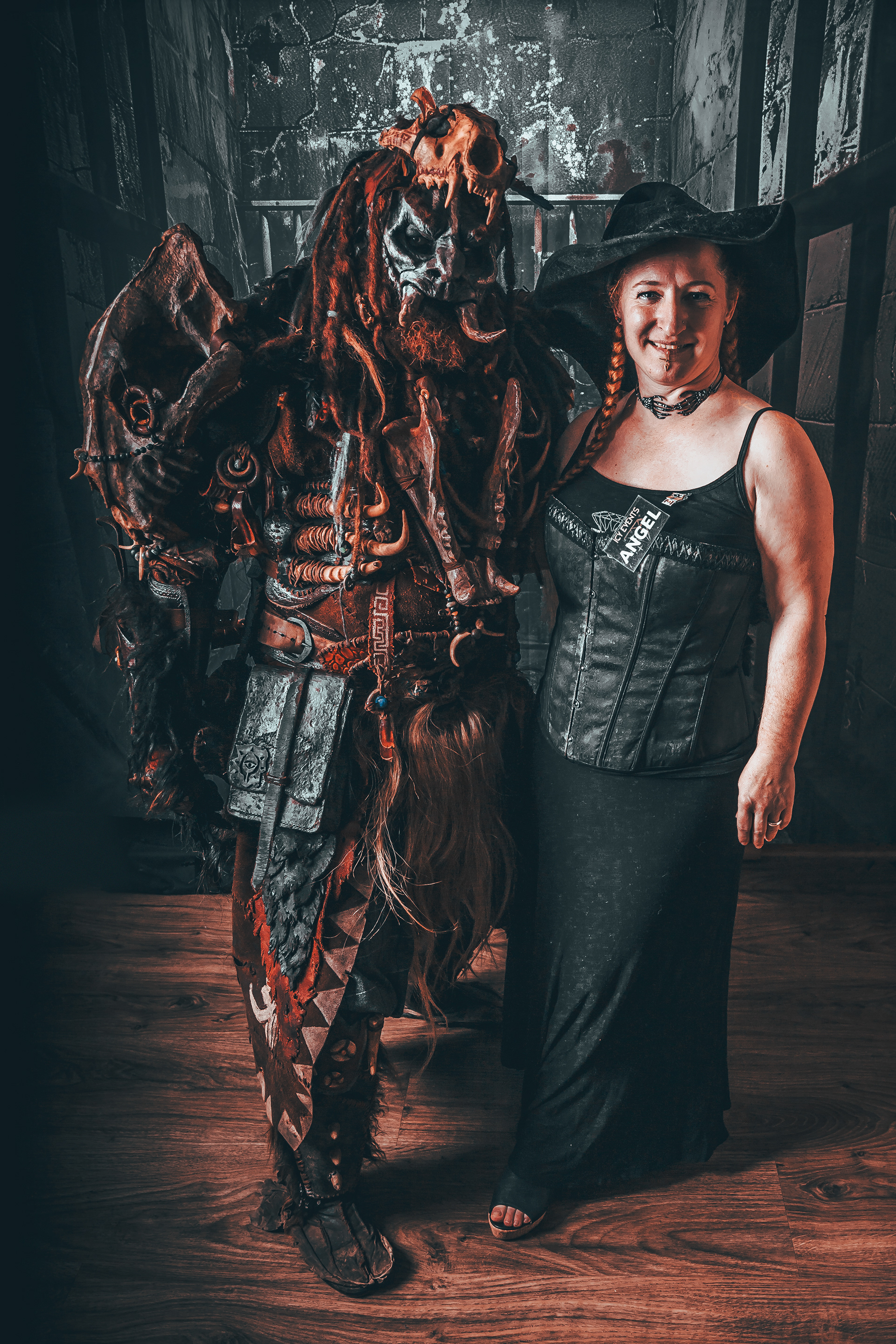 Troll Stephan und Fotografin @Angel_Arts