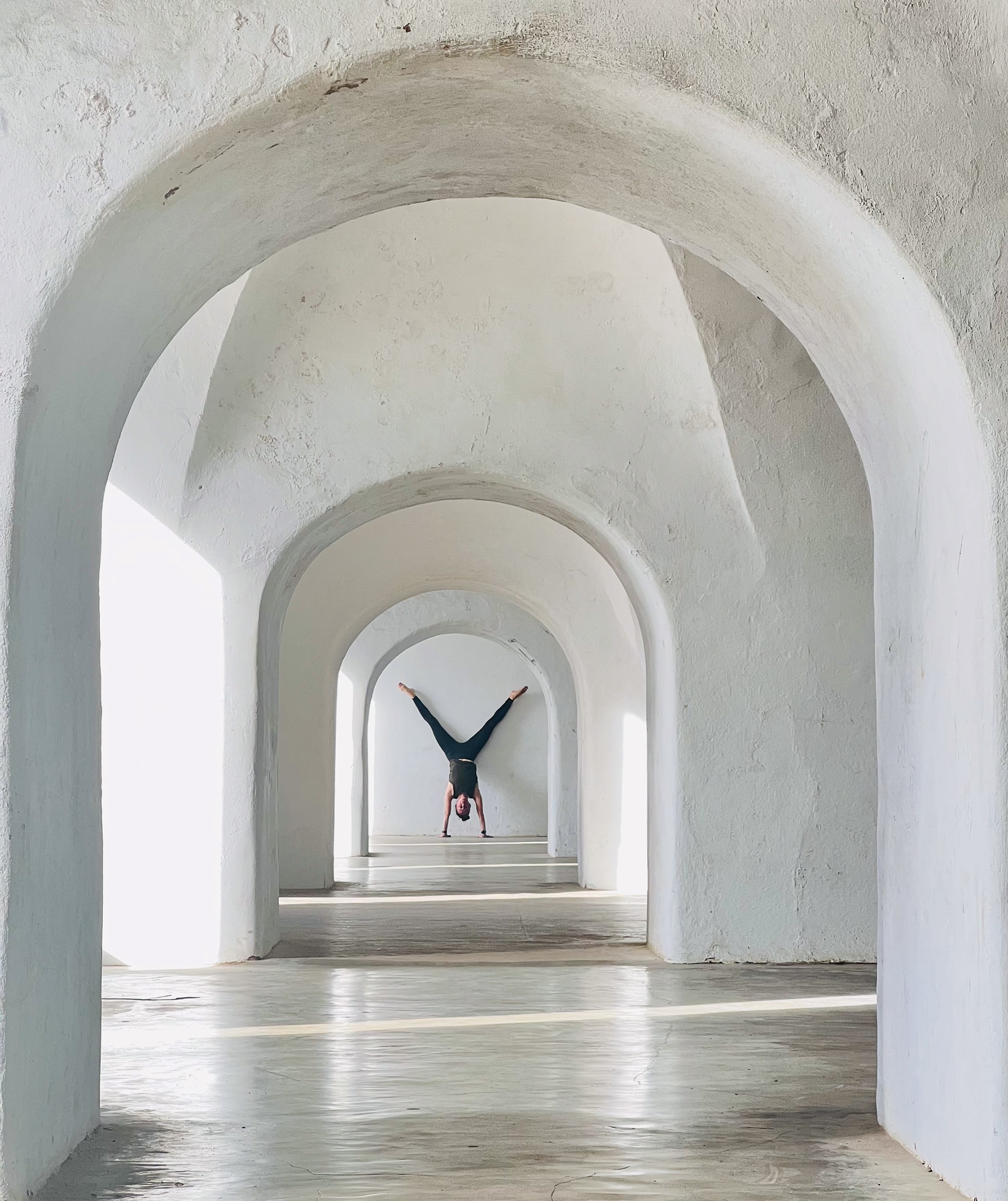 Handstand Pose: San Juan, Puerto Rico