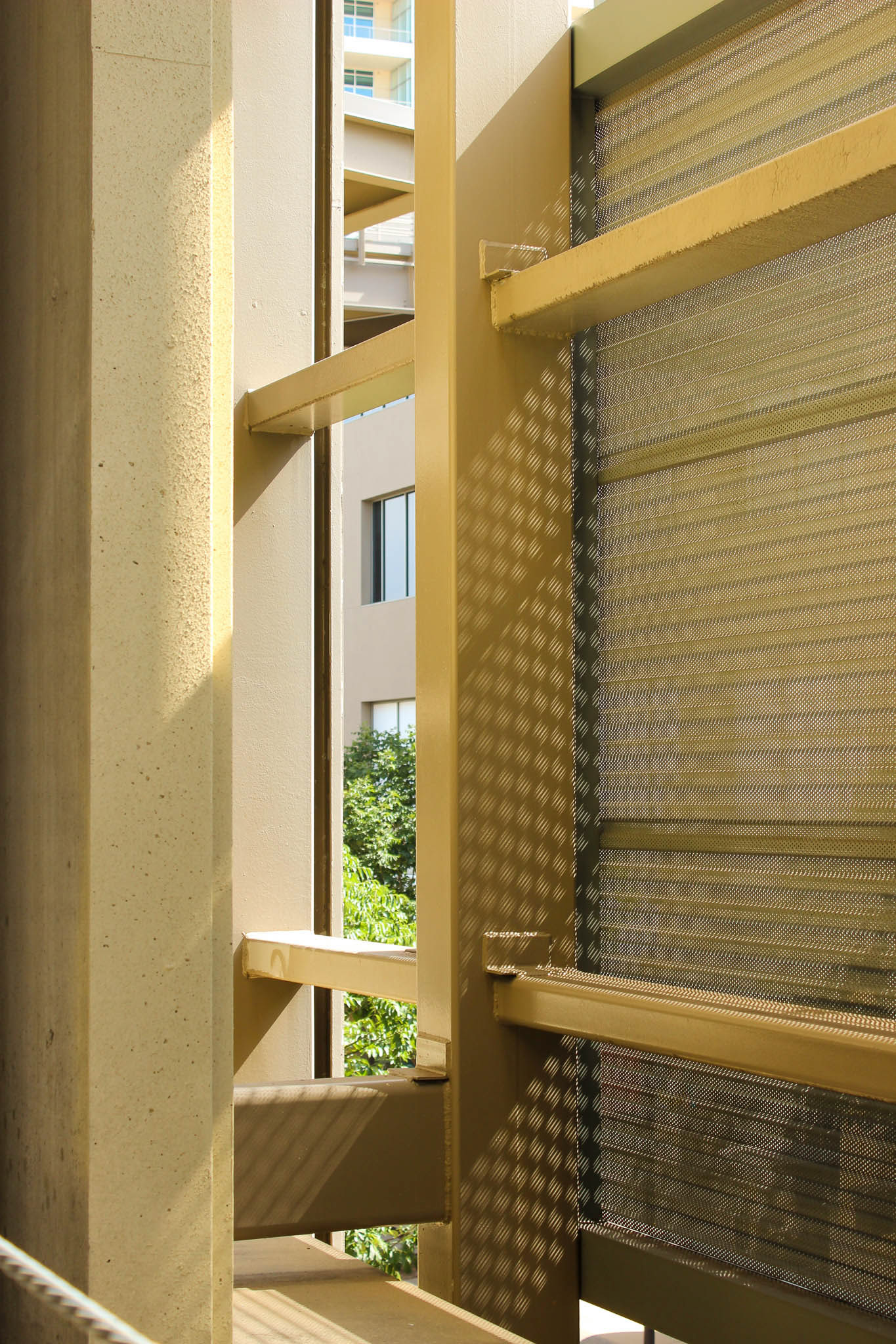 Parking Garage Lines, Photograph, 2023