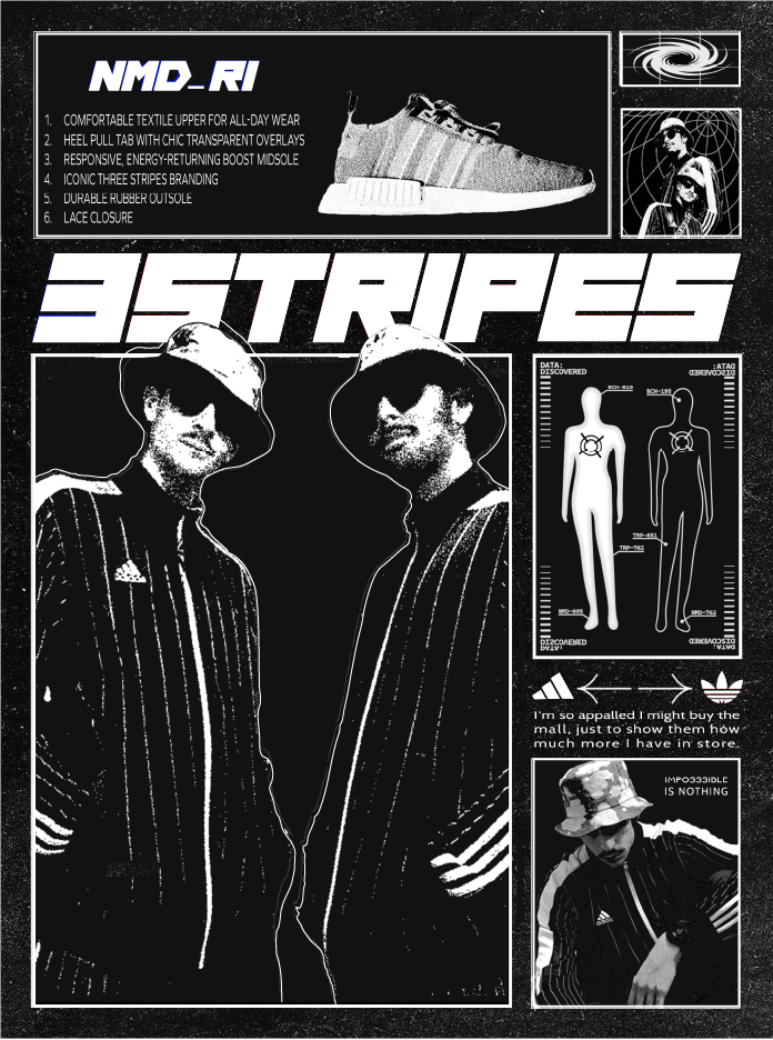 Original Adidas Poster Design