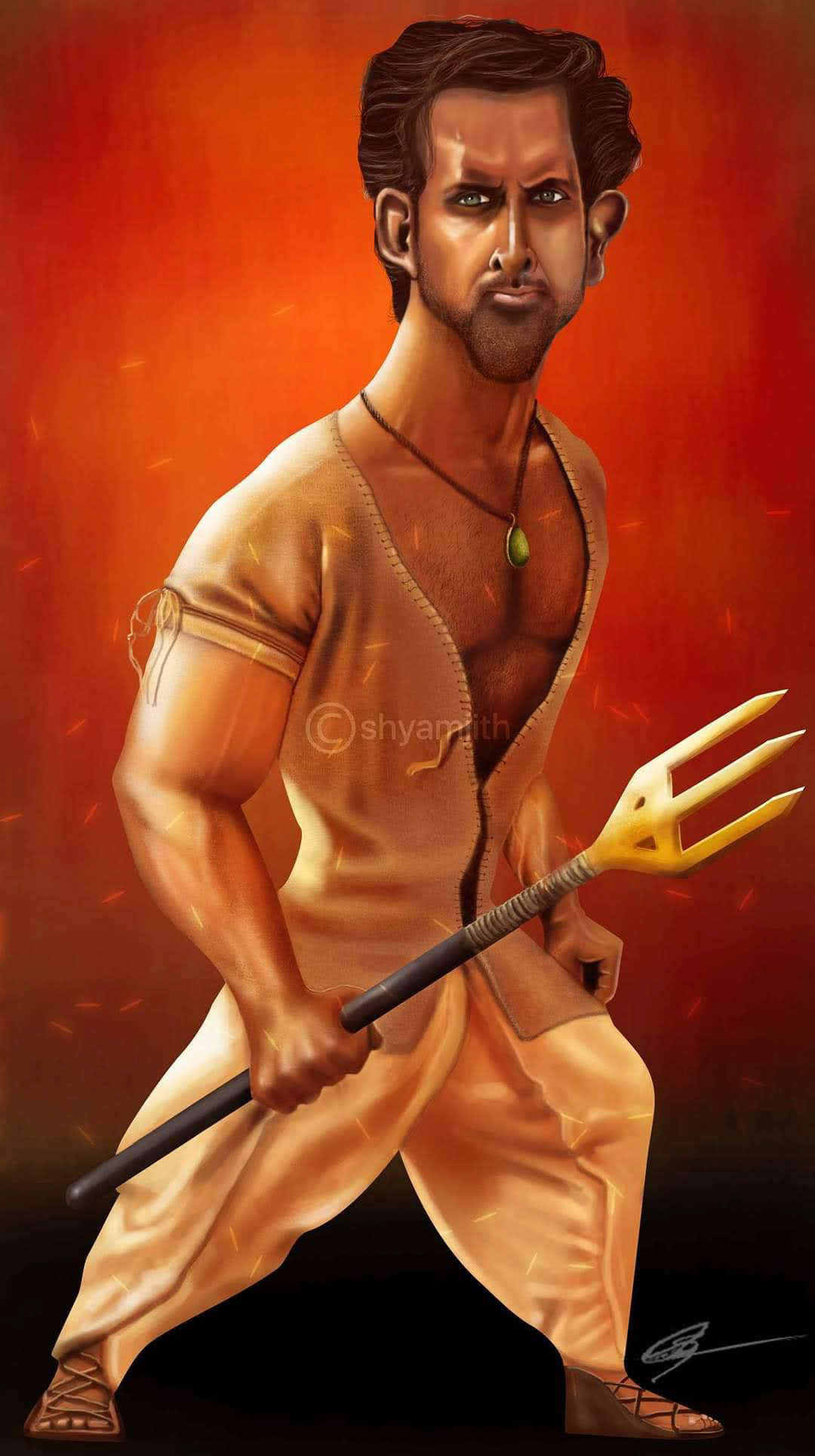Hrithik Roshan Caricature