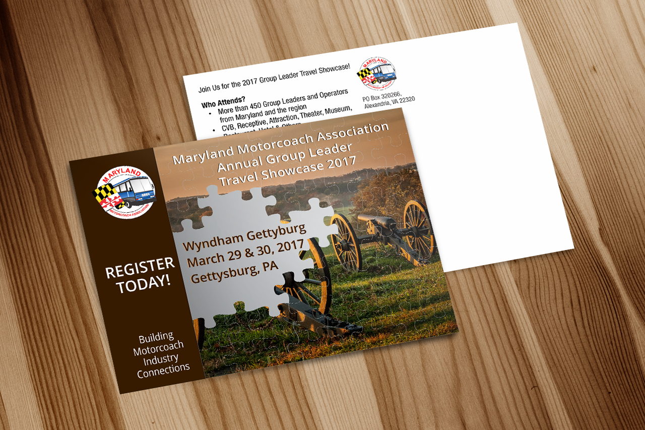 8 x 5  assn. event postcard