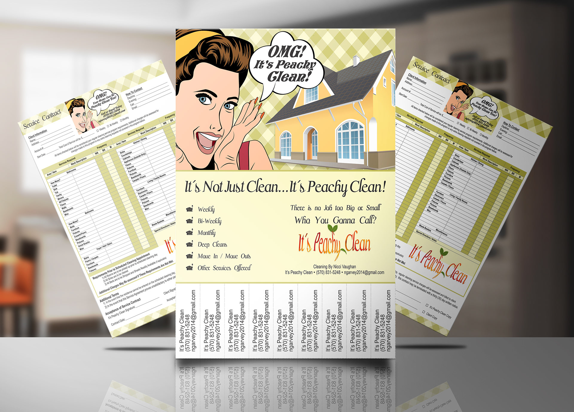 Residential Cleaning Marketing Pkg