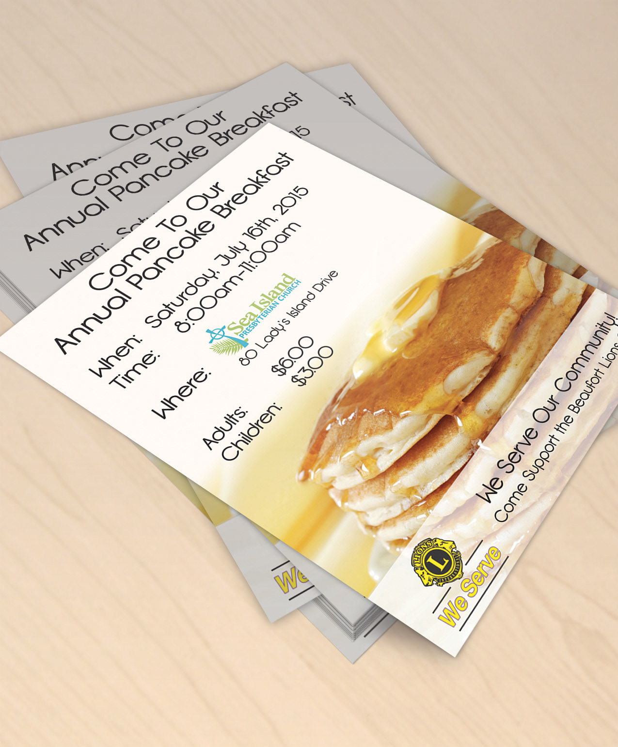 event flyer