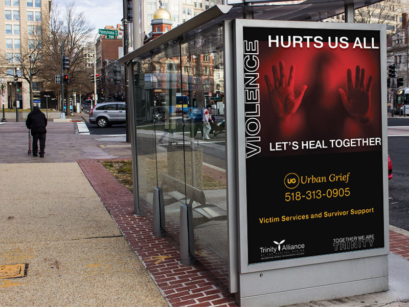 Bus Shelter - Panel Ad
