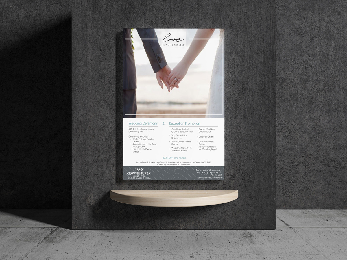 Hotel Flyer: Weddings
