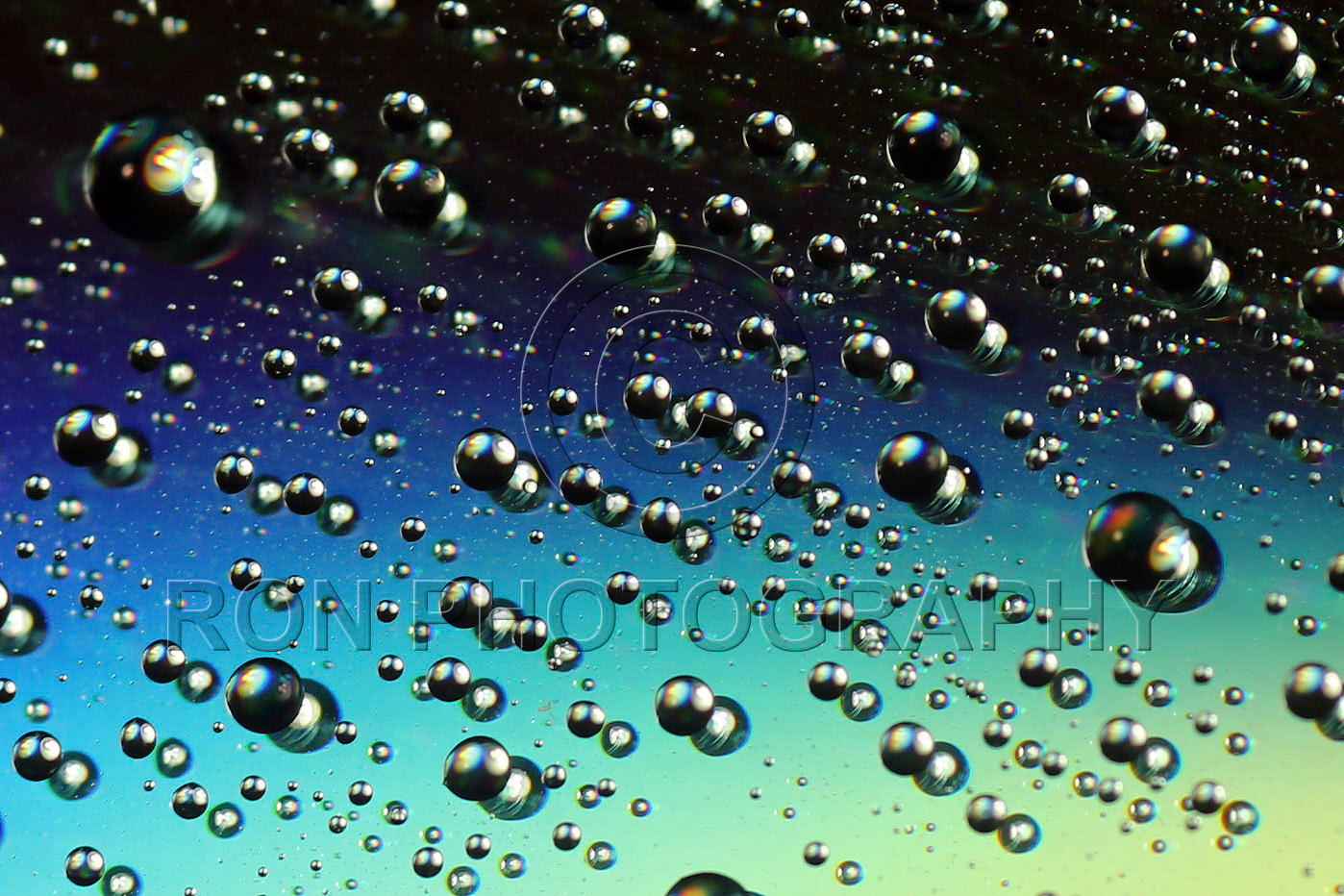 Abstract Water Droplets #40