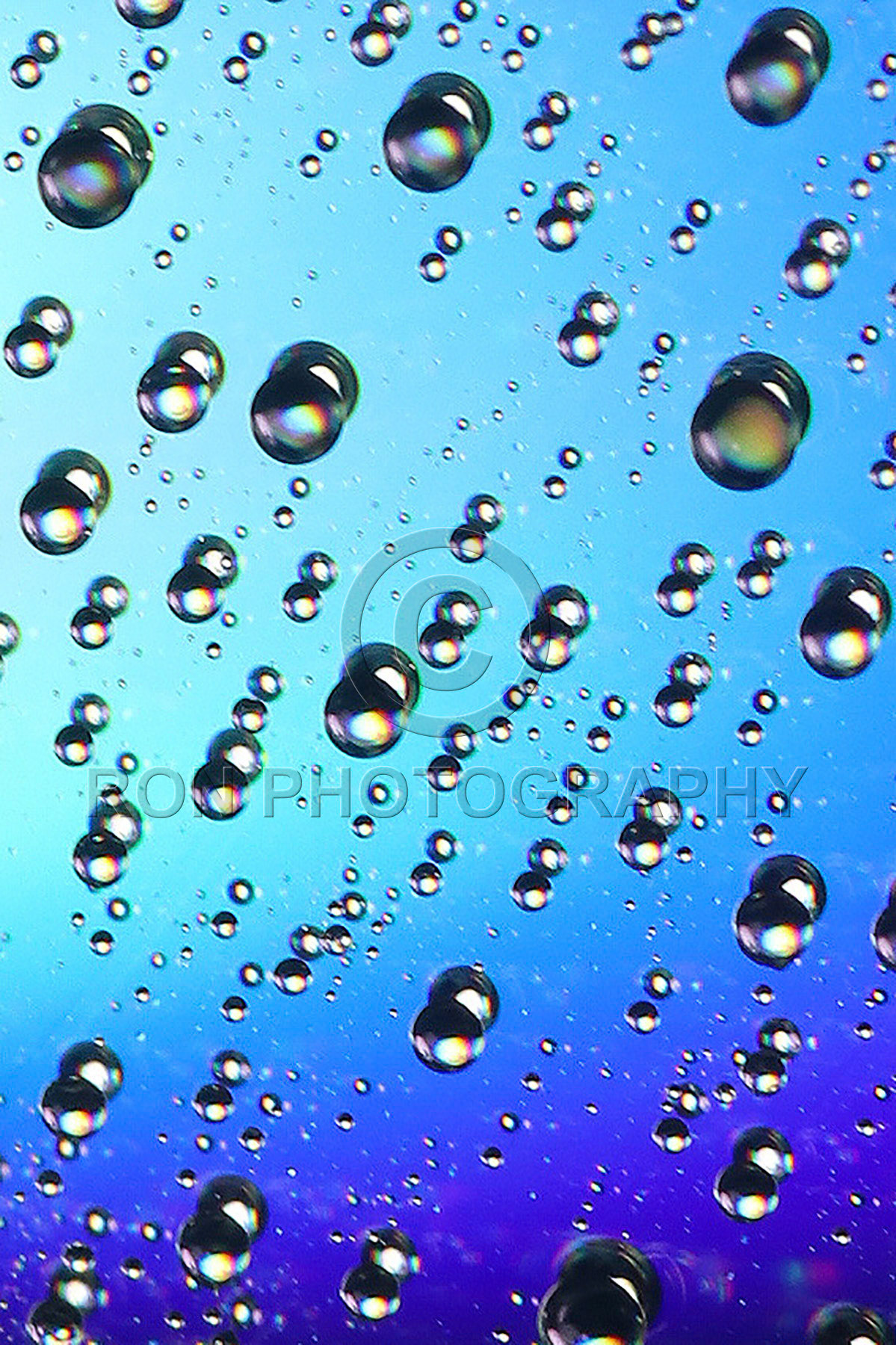 Abstract Water Droplets #4