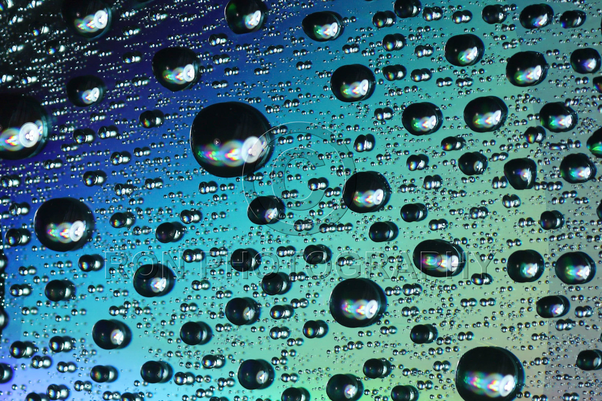Abstract Water Droplets #27