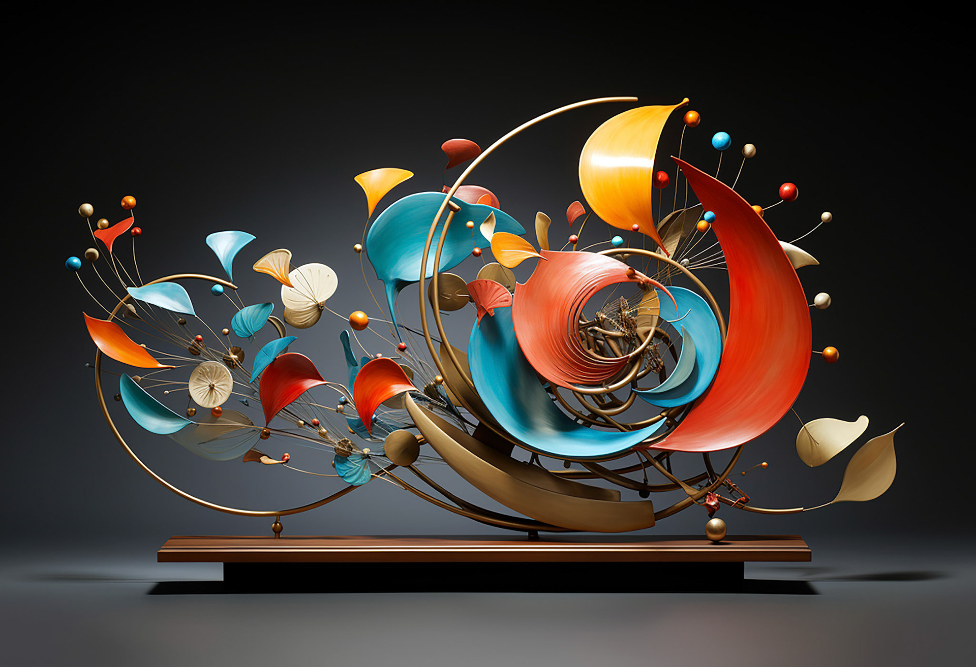 Kinetic Art Sculpture