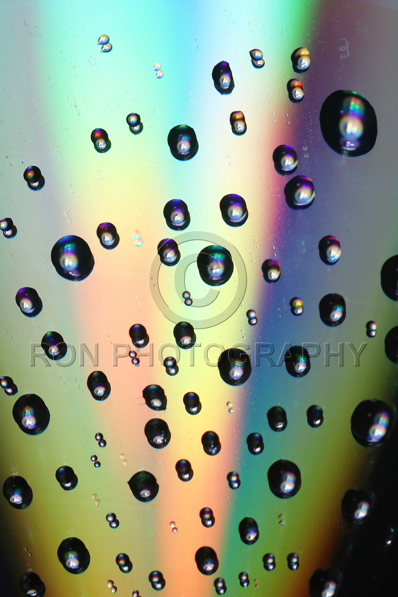 Abstract Water Droplets #16