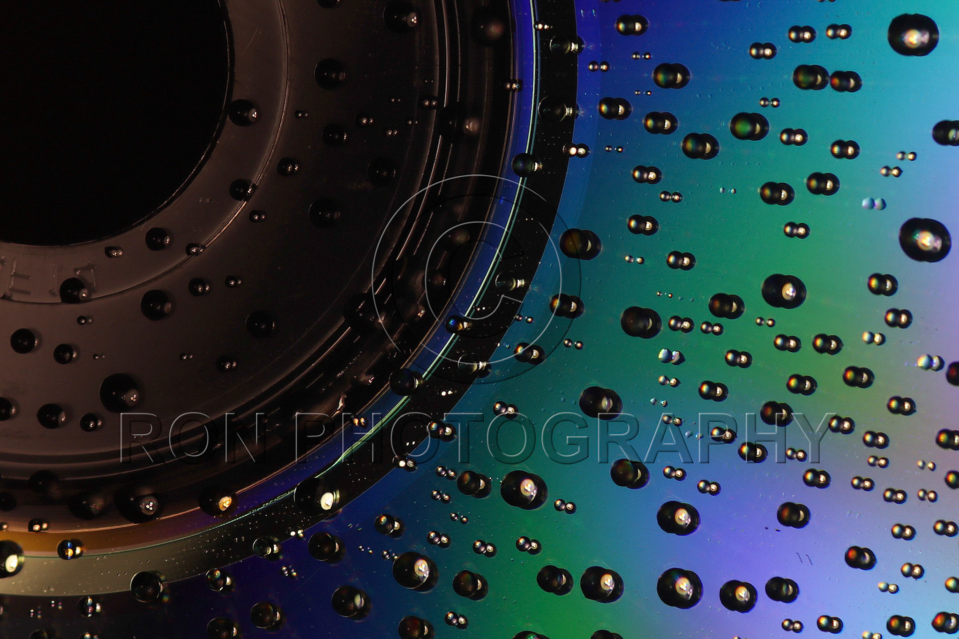 Abstract Water Droplets #15