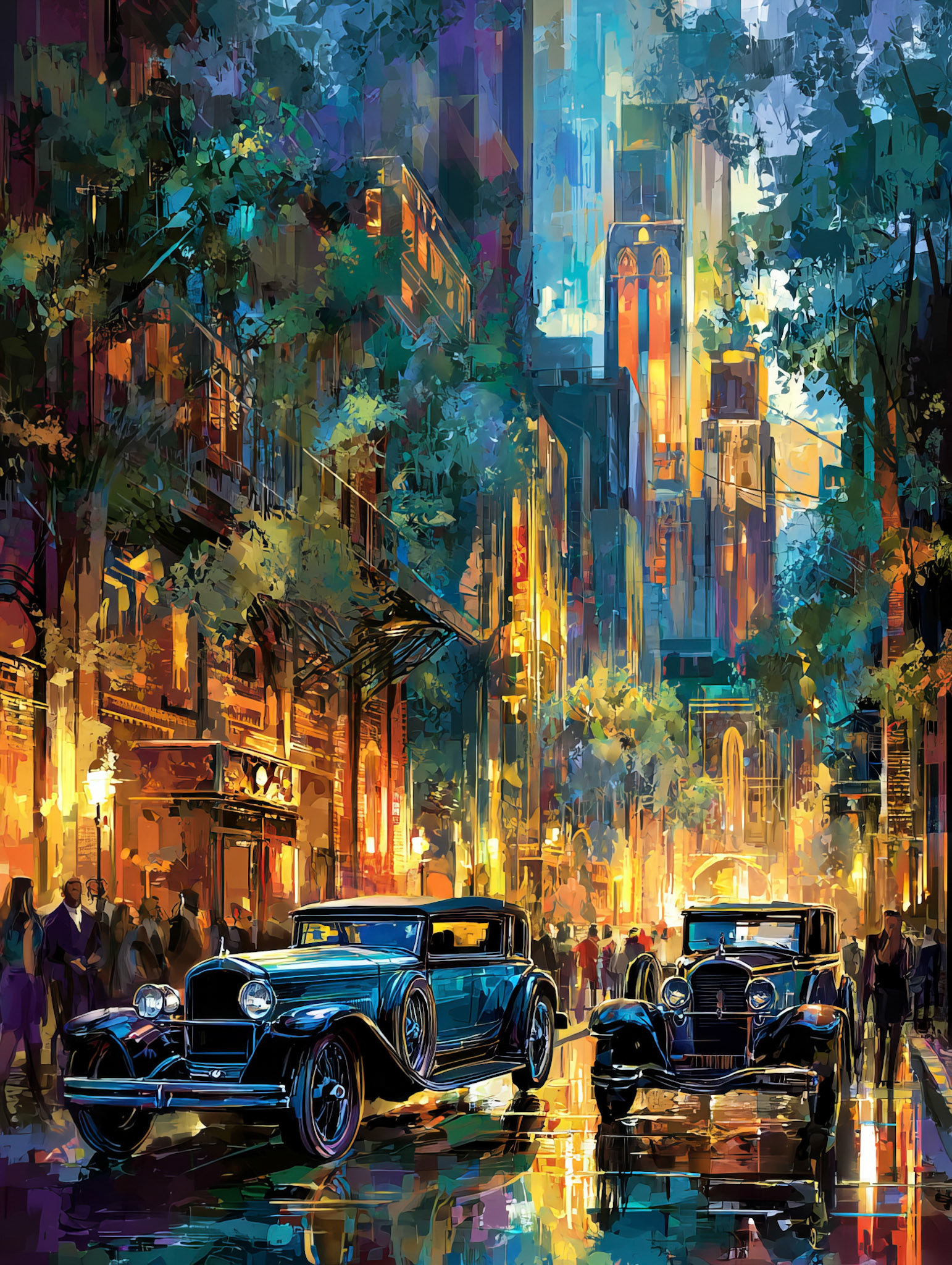 Twilight on the Avenue