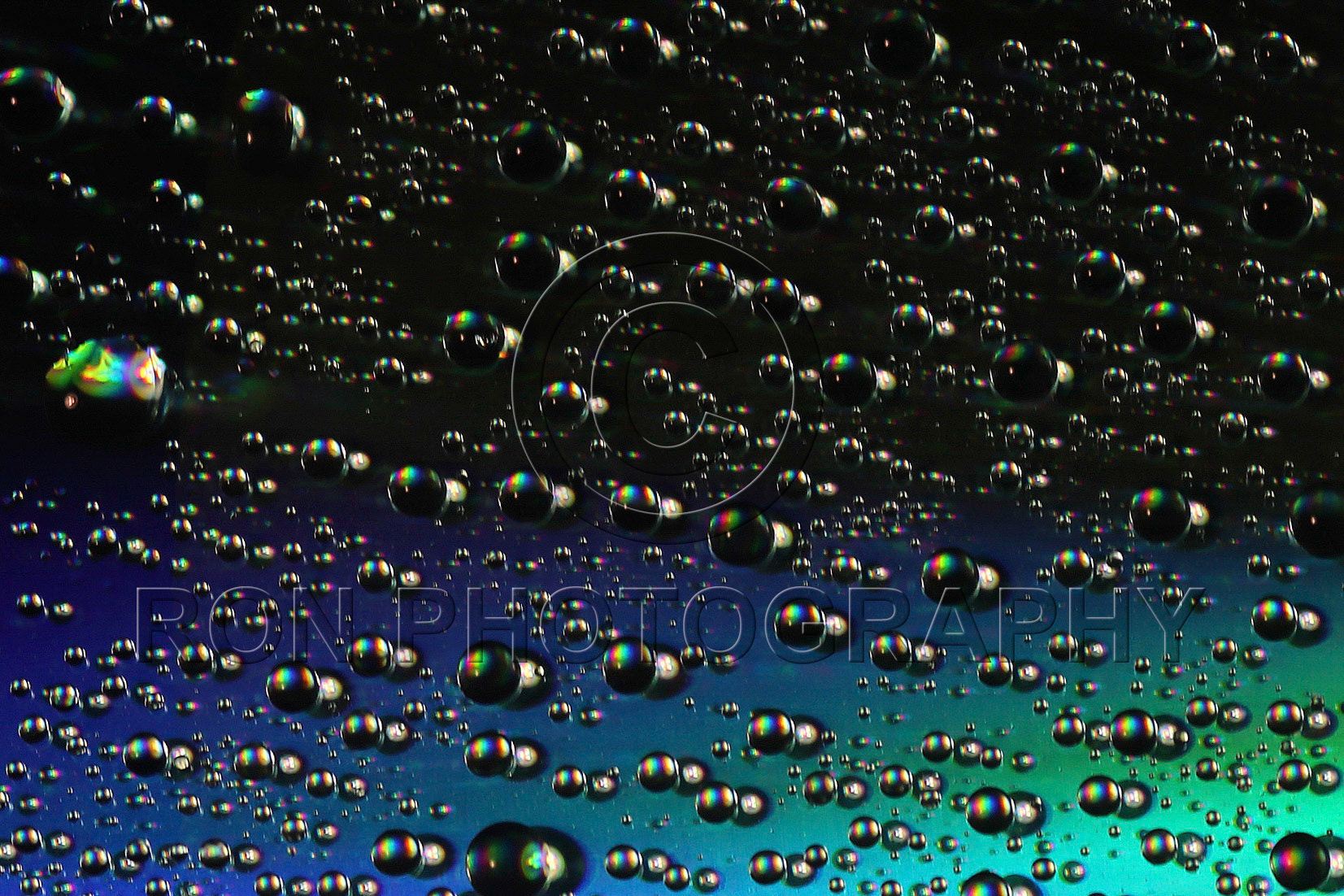 Abstract Water Droplets #36