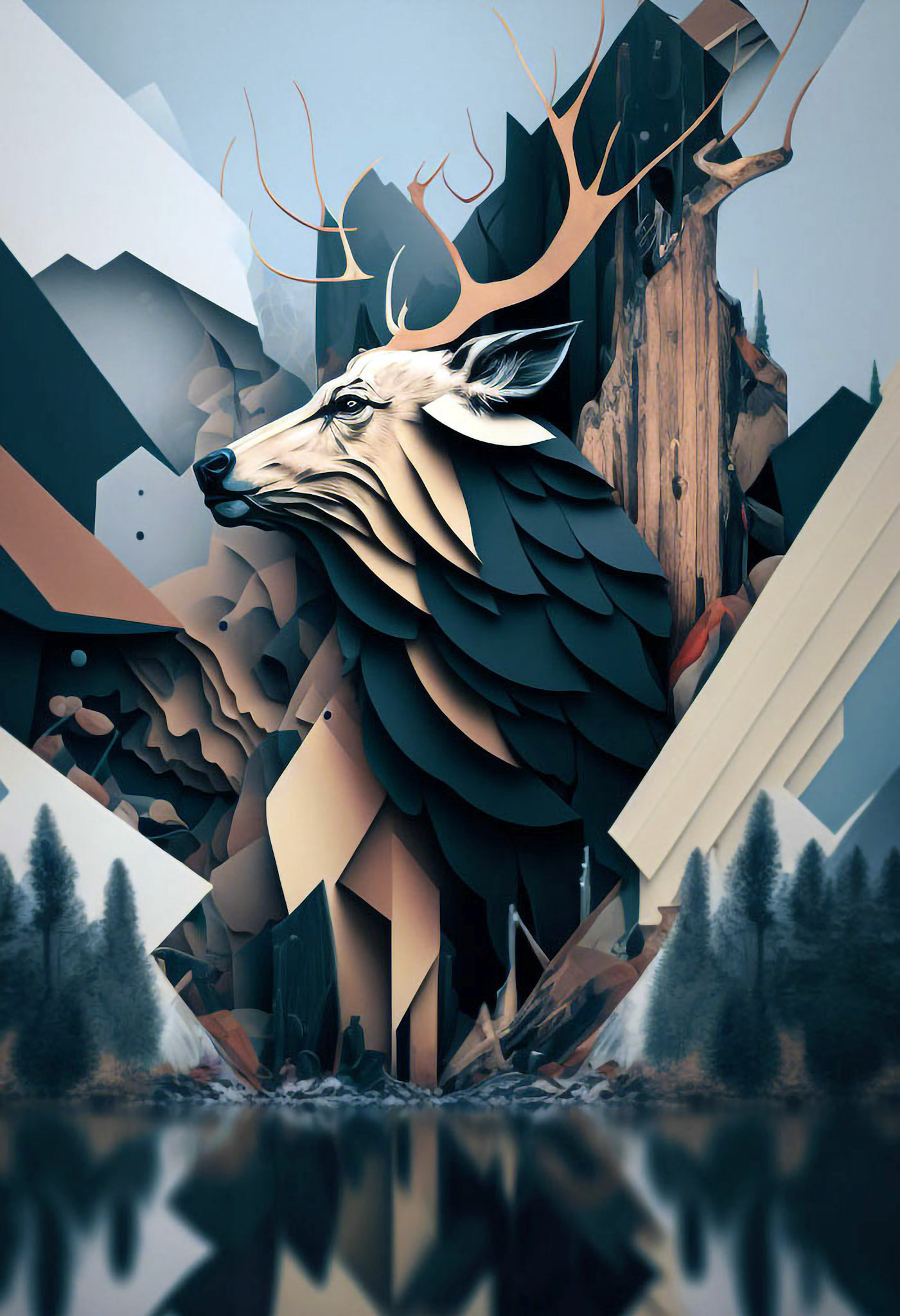 Abstract Wilderness #43