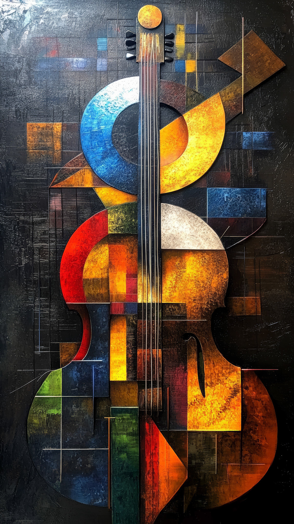 African Abstract Painting